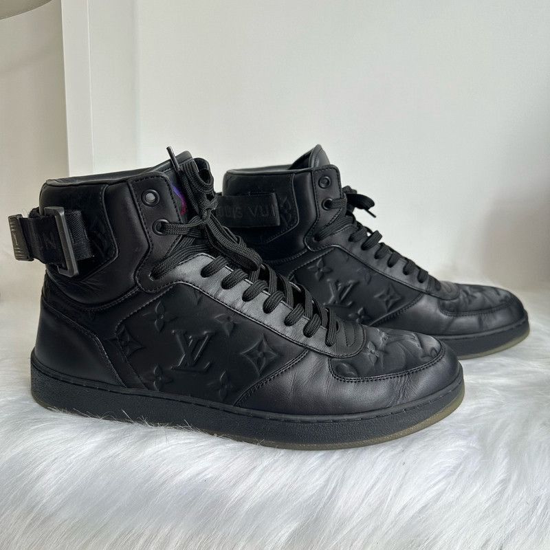 Louis Vuitton Louis Vuitton Rivoli High-Top Sneakers for Men - Size US 8 / EU 41 - 2 Thumbnail