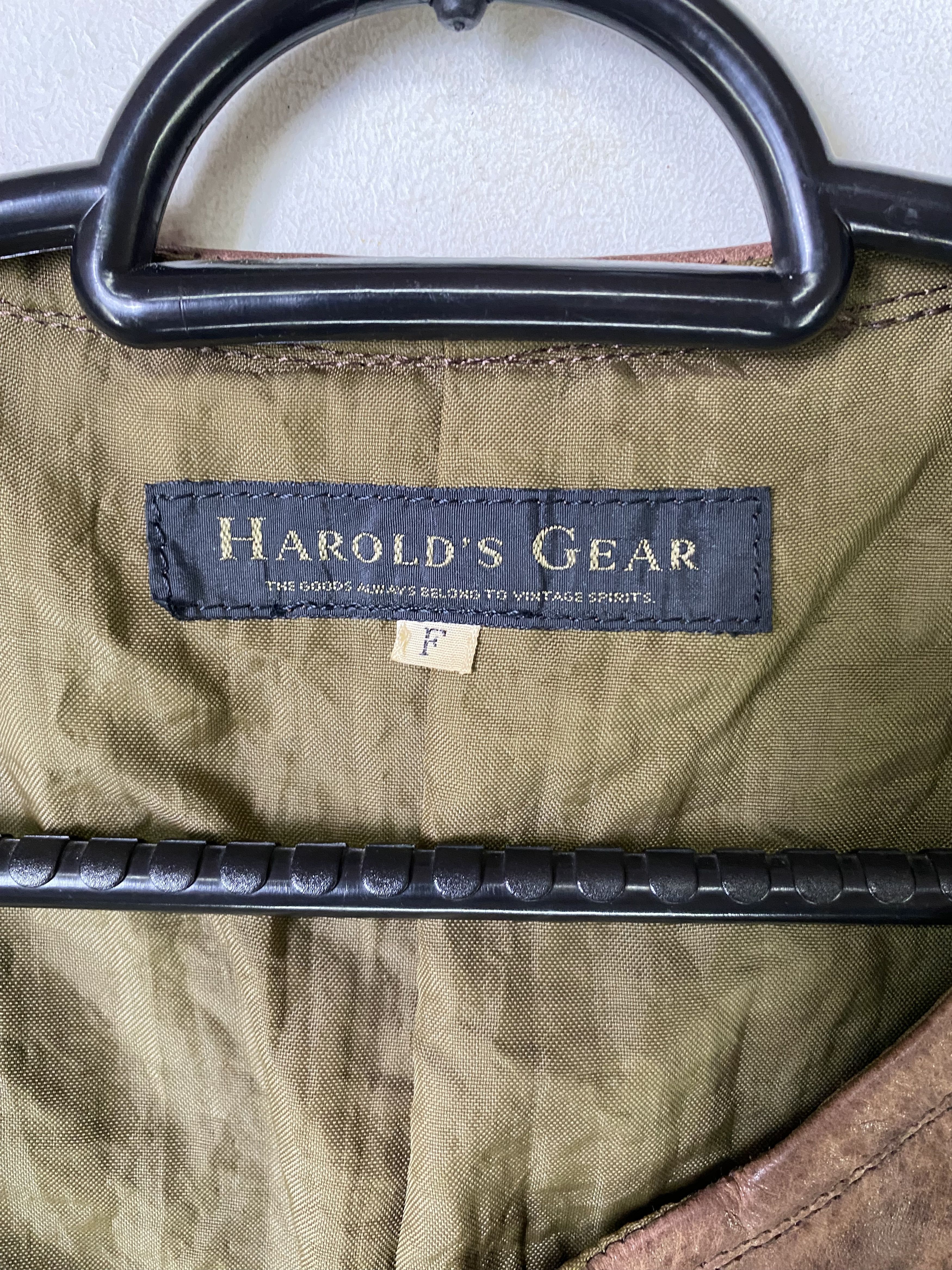 Genuine Leather 2000s Harold's Gear tactical horsehide leather vest Size US S / EU 44-46 / 1 - 9 Thumbnail