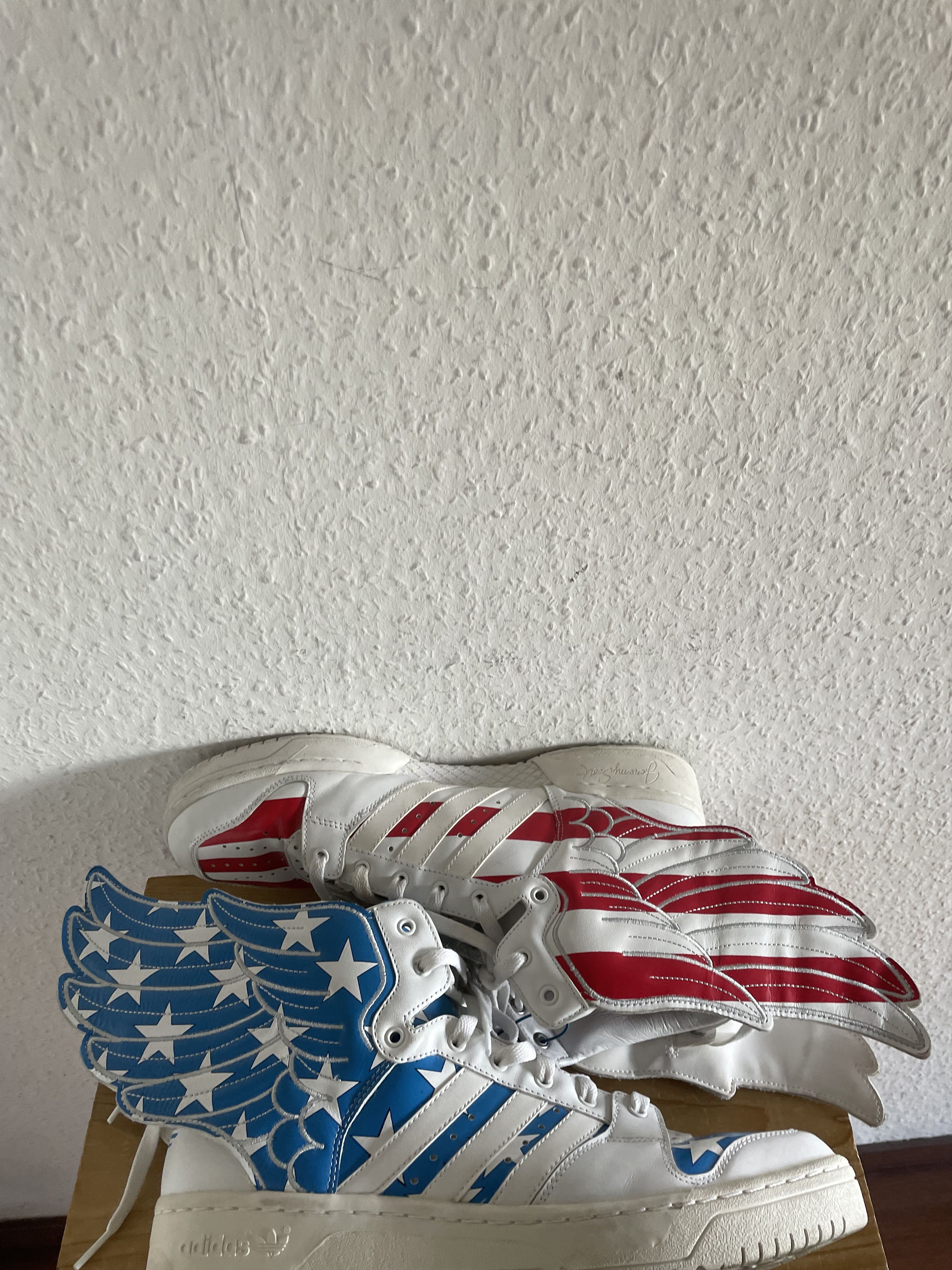 Adidas × Jeremy Scott JS Wings 2.0 USA Stars & Stripes Size US 12.5 / EU 45-46 - 5 Thumbnail