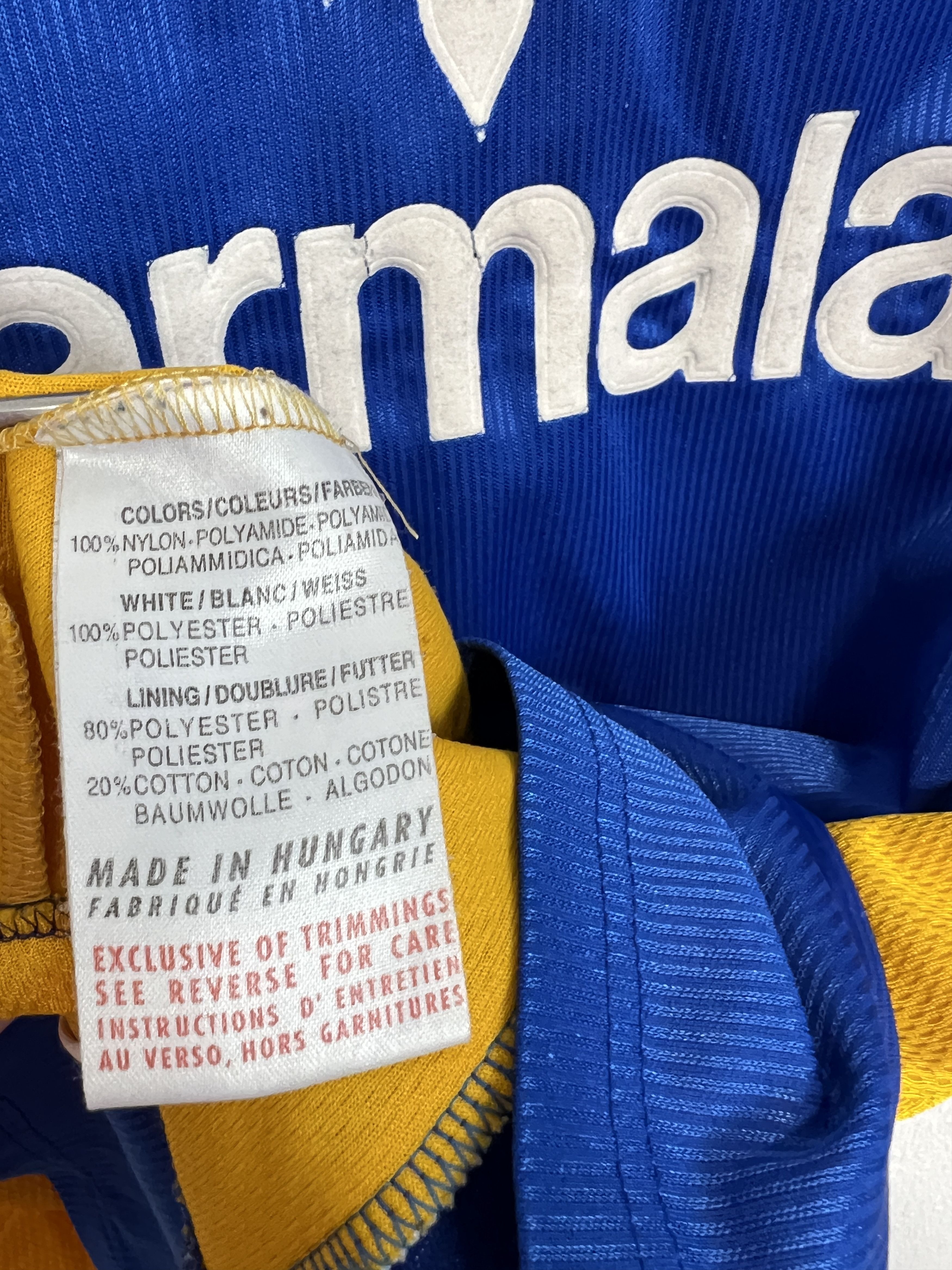 Puma Parma Away football shirt 1997 Soccer Jersey Maglia Trikot Size US L / EU 52-54 / 3 - 9 Thumbnail