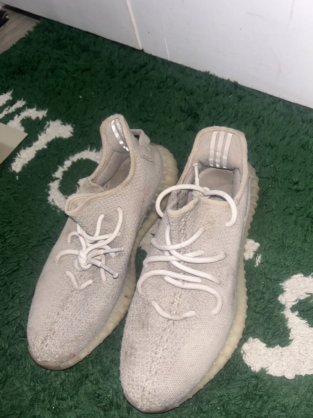 Adidas Size 10.5 - adidas Yeezy Boost 350 V2 Low Sesame Preowned Size US 10.5 / EU 43-44 - 4 Thumbnail