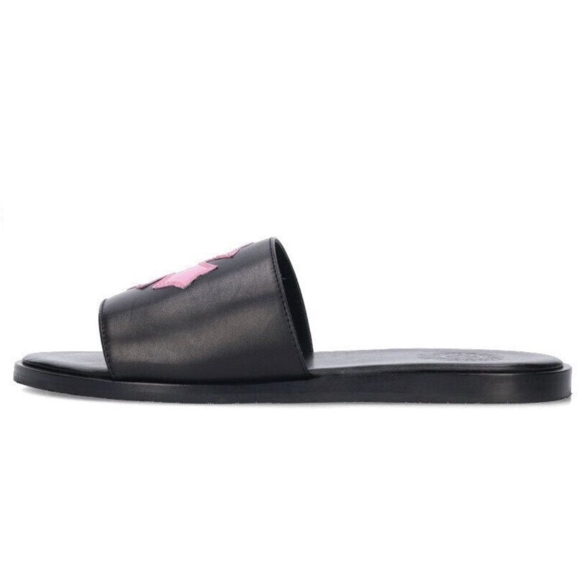 Chrome Hearts Chrome Hearts CH Slide Leather Sandals Size ONE SIZE - 2 Thumbnail