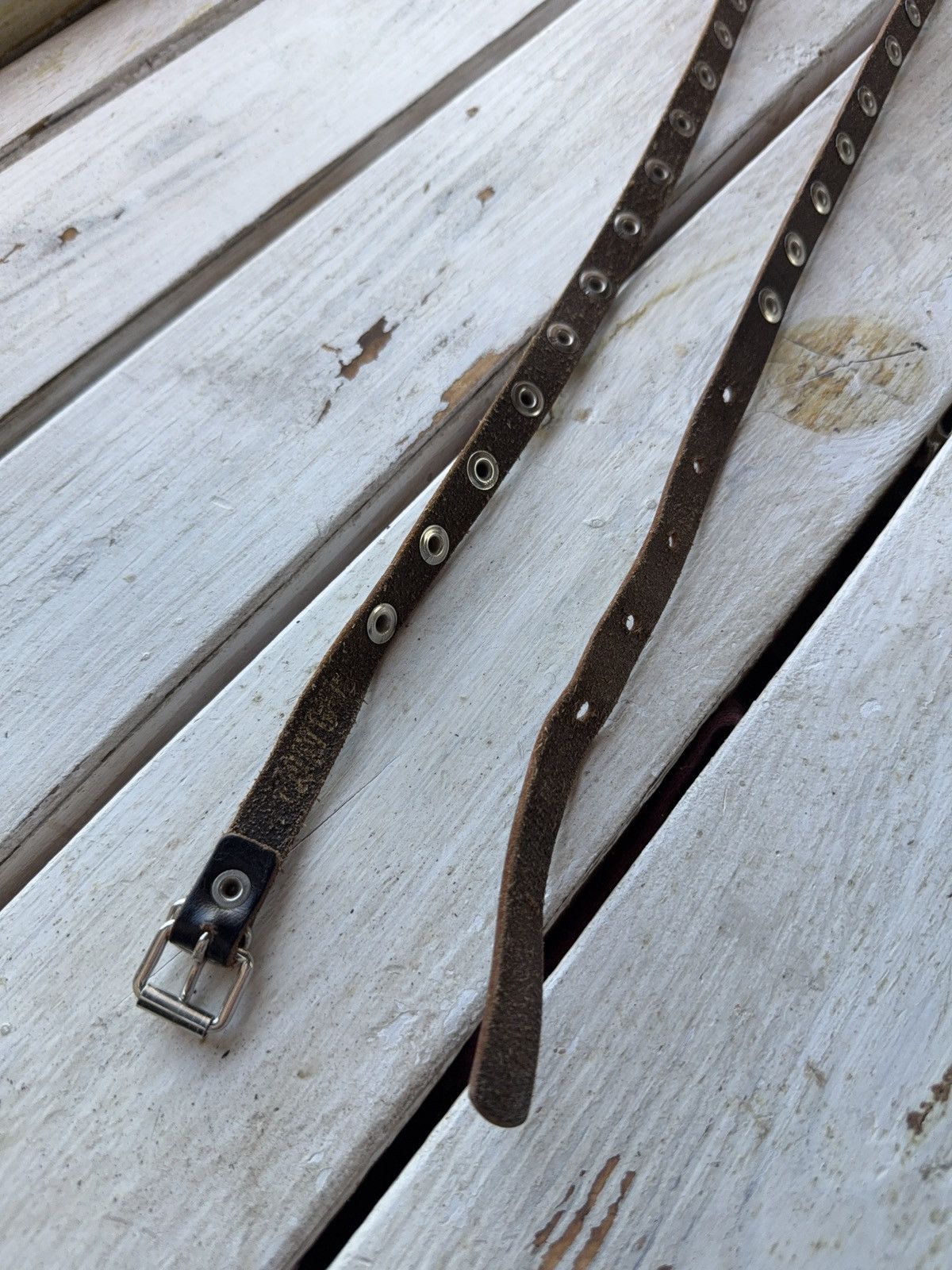 If Six Was Nine 90s Y2K Avant Garde Punk Hysteric Japanese Retro Style Belt Size ONE SIZE - 13 Thumbnail