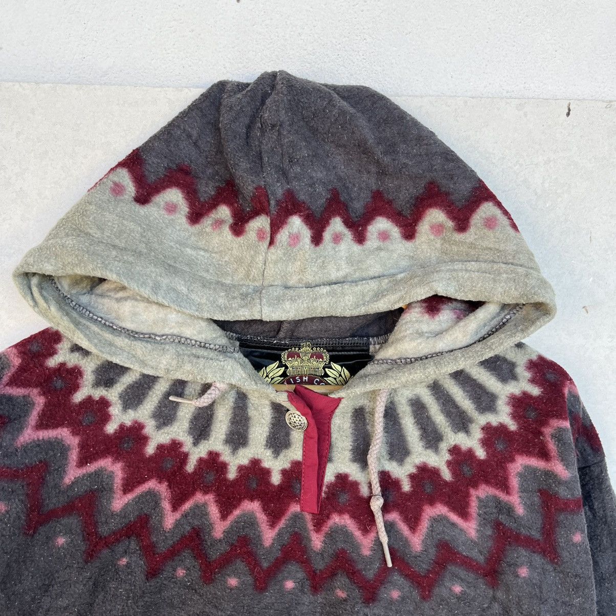 Other Vintage English Country Sunbuster Patterned Hoodie Size M Size M / US 6-8 / IT 42-44 - 4 Thumbnail