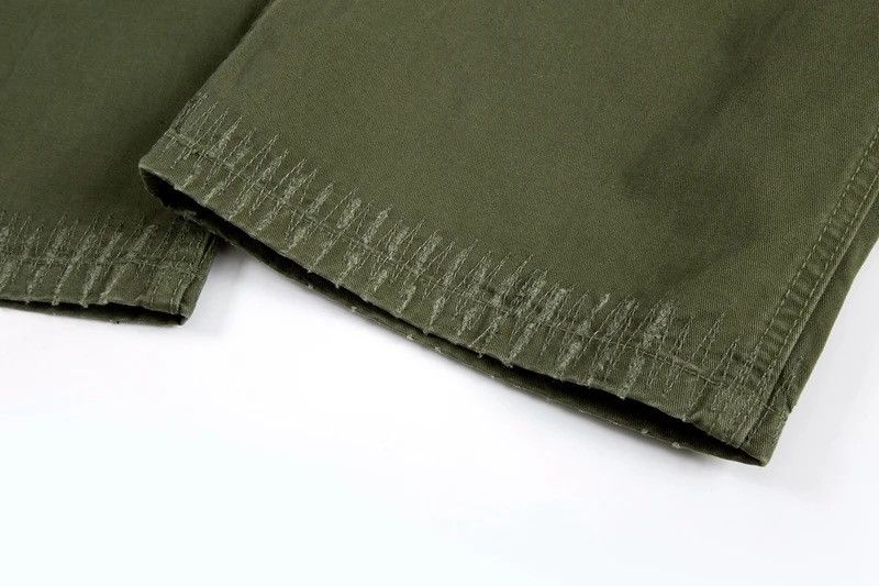 Designer × Japanese Brand × Vintage Military green zipper utility flared cargo pants Size US 32 / EU 48 - 8 Thumbnail