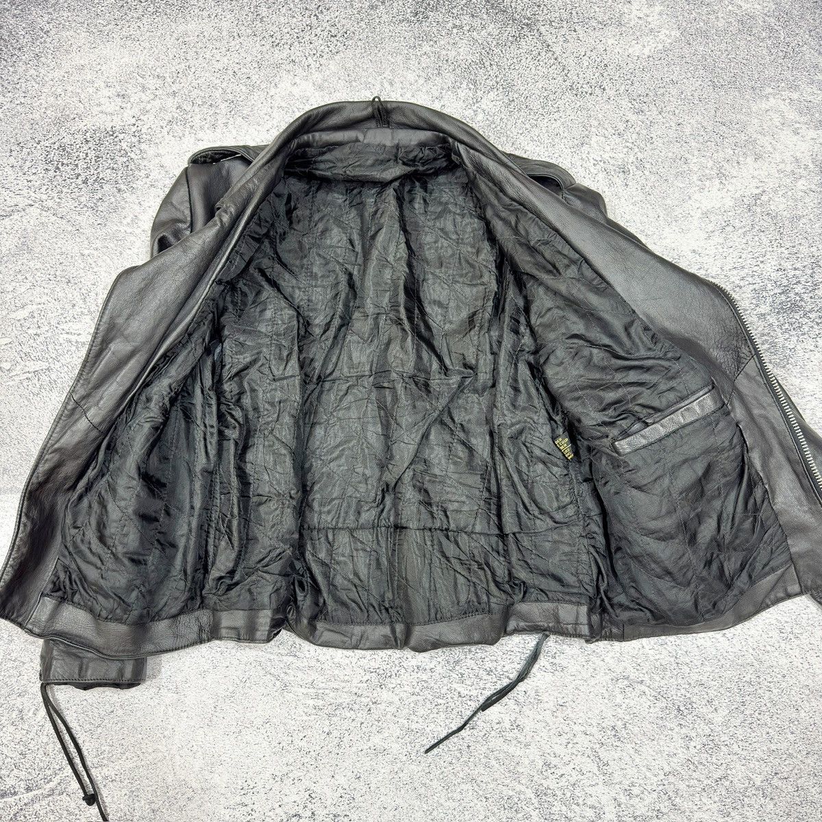 Vintage Vintage Biker Jacket Painted L size 52 Size US L / EU 52-54 / 3 - 9 Thumbnail