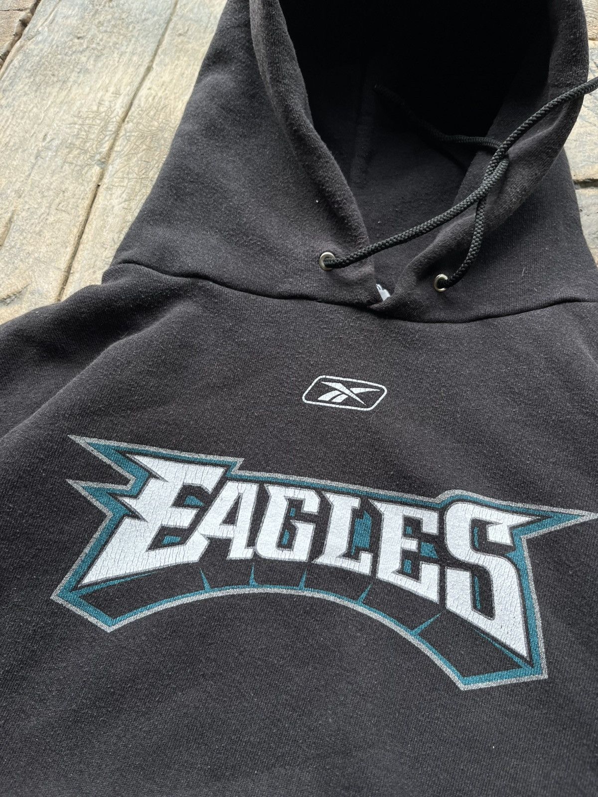 Reebok Vintage Hoodie Reebok Nfl Eagle Size US XXL / EU 58 / 5 - 3 Thumbnail