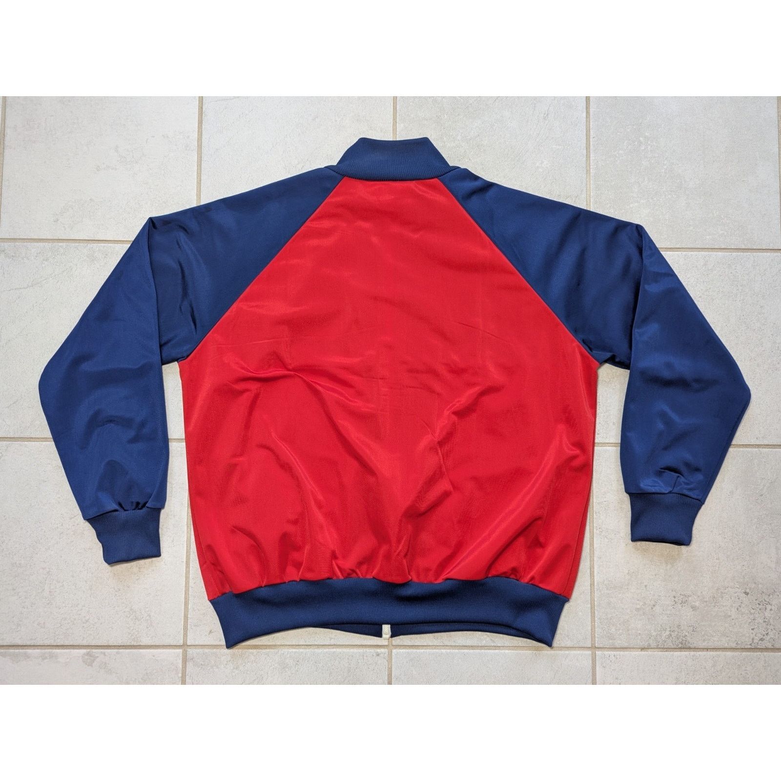 Wilson Vintage Wilson Men's XL Full Zip Track Jacket Blue Red Size US XL / EU 56 / 4 - 6 Thumbnail