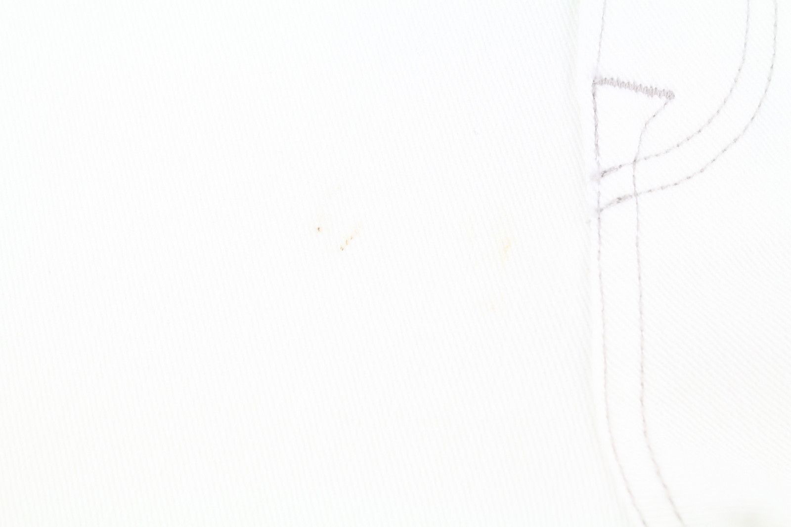 R13 KICK FIT 27 Bale White Flared Cropped Light Jeans 86195 Size 27" / US 4 / IT 40 - 14 Thumbnail