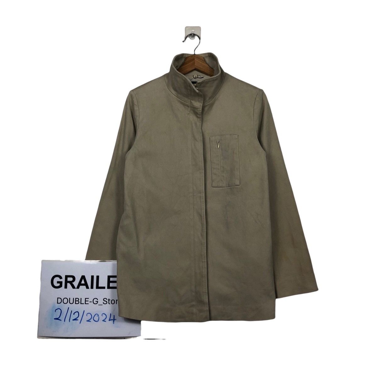 Japanese Brand 📌Vintage Chore Worker Zipper Jacket Michel Klein Size US M / EU 48-50 / 2 - 1 Thumbnail