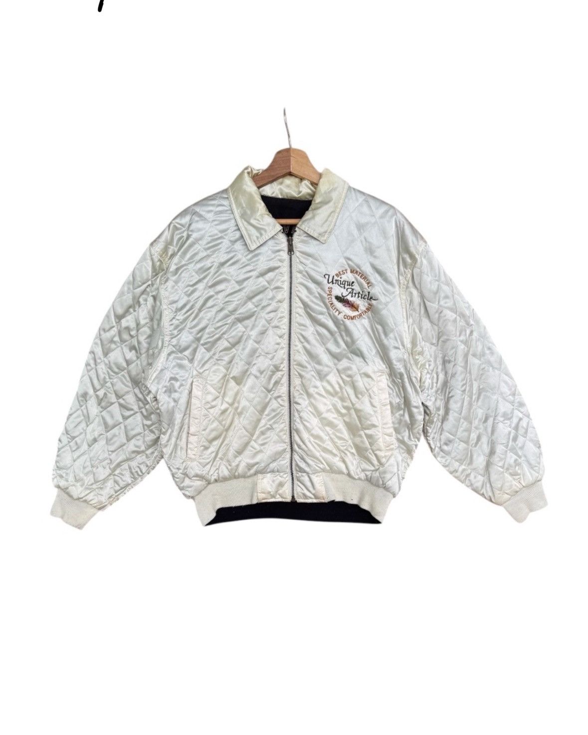 Japanese Brand Vintage Genuine Comfort Bomber Jacket Size US L / EU 52-54 / 3 - 1 Thumbnail