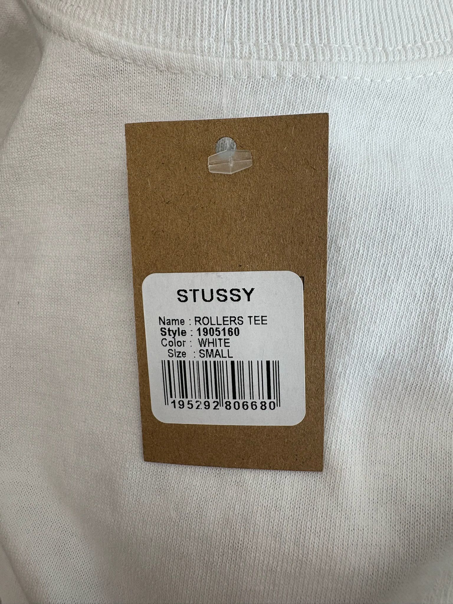 Stussy Stussy "Rollers" Tee (White) Size US S / EU 44-46 / 1 - 4 Thumbnail
