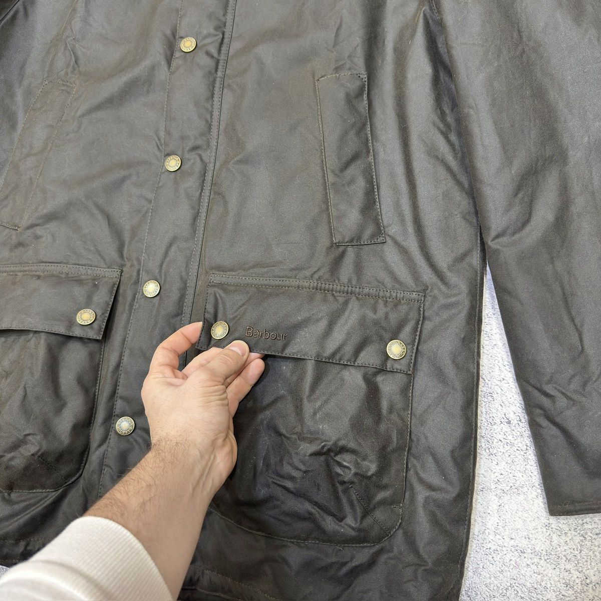 Barbour Barbour Bedale Wax Parka Jacket L size Size US L / EU 52-54 / 3 - 5 Thumbnail