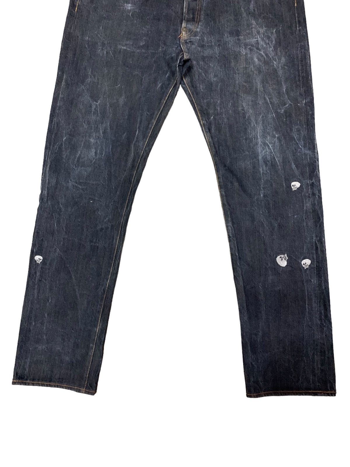 Evisu Evisu Selvedge ButtonFly Skull Embroidery Jeans Size US 40 / EU 56 - 5 Thumbnail