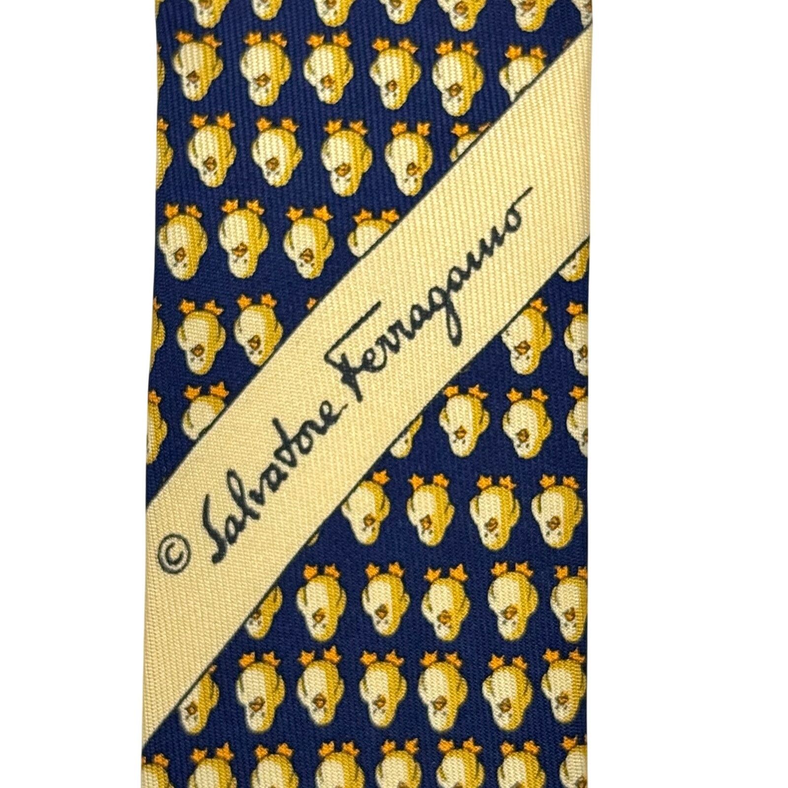 Salvatore Ferragamo Salvatore Ferragamo ‘Chick’ Tie Size ONE SIZE - 6 Thumbnail
