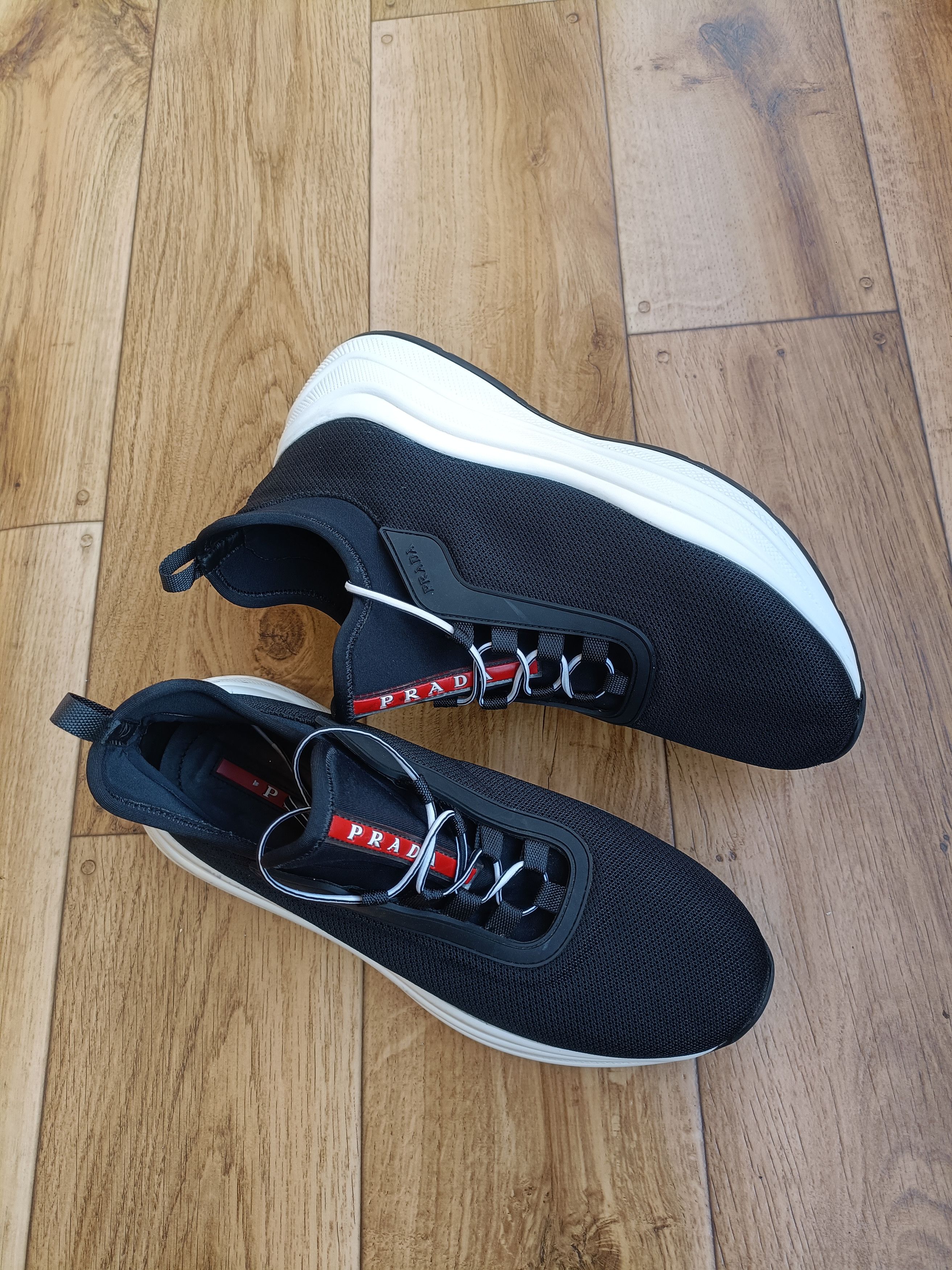 Prada Prada Chunky Sock Sneakers Size US 6 / EU 39 - 8 Thumbnail