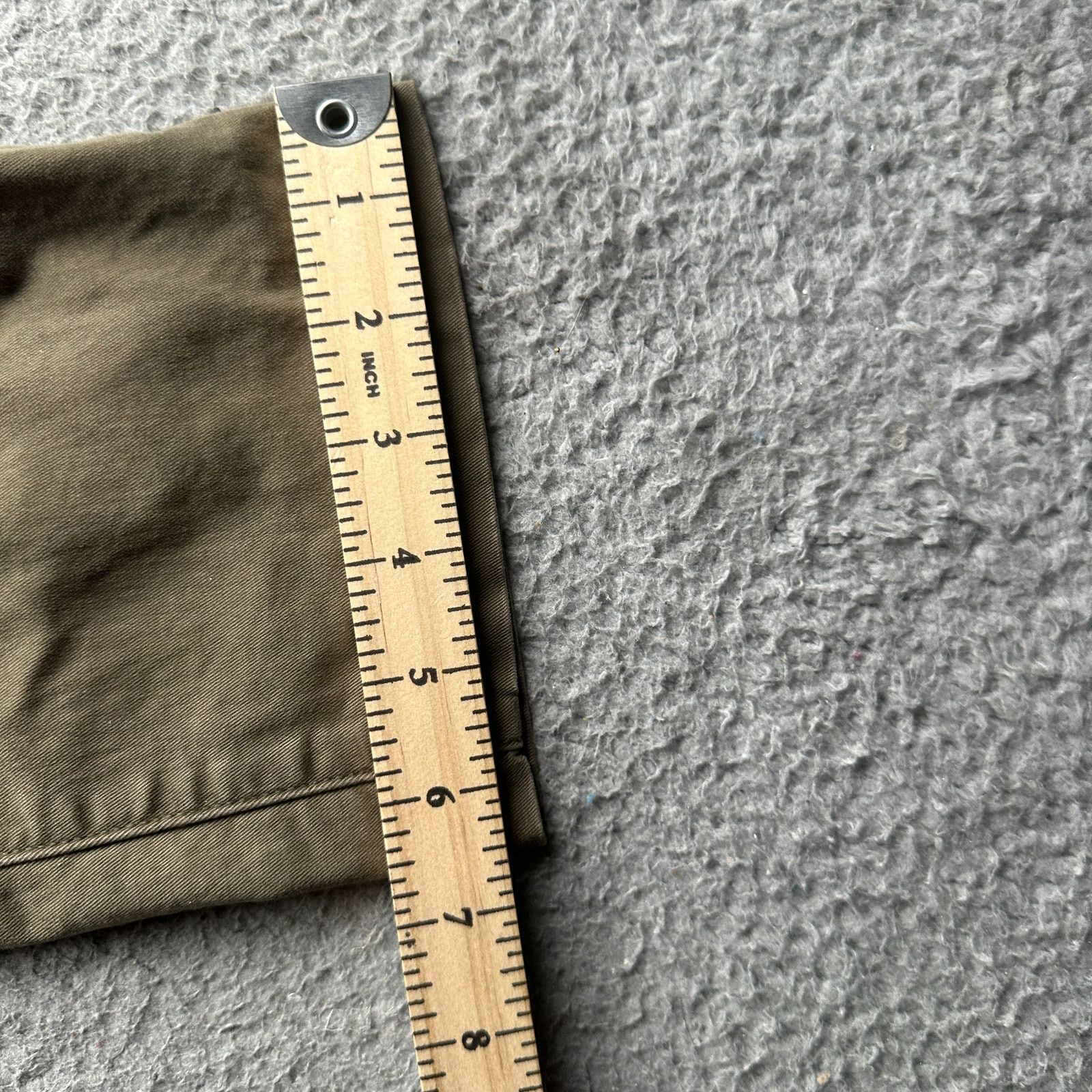 Flint And Tinder Flint And Tinder Twill Olive Green Chino Pants 32x30 Size US 32 / EU 48 - 8 Thumbnail