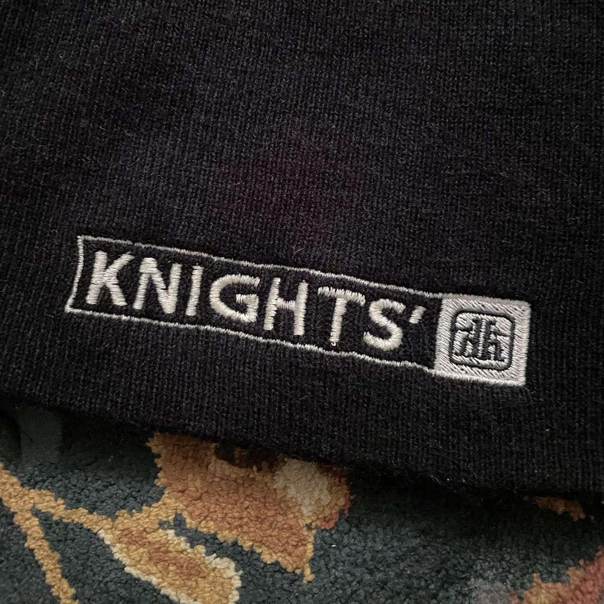 Vintage VTG Y2K Knights' Home Hardware Embroidered Black Beanie Hat Size ONE SIZE - 2 Thumbnail