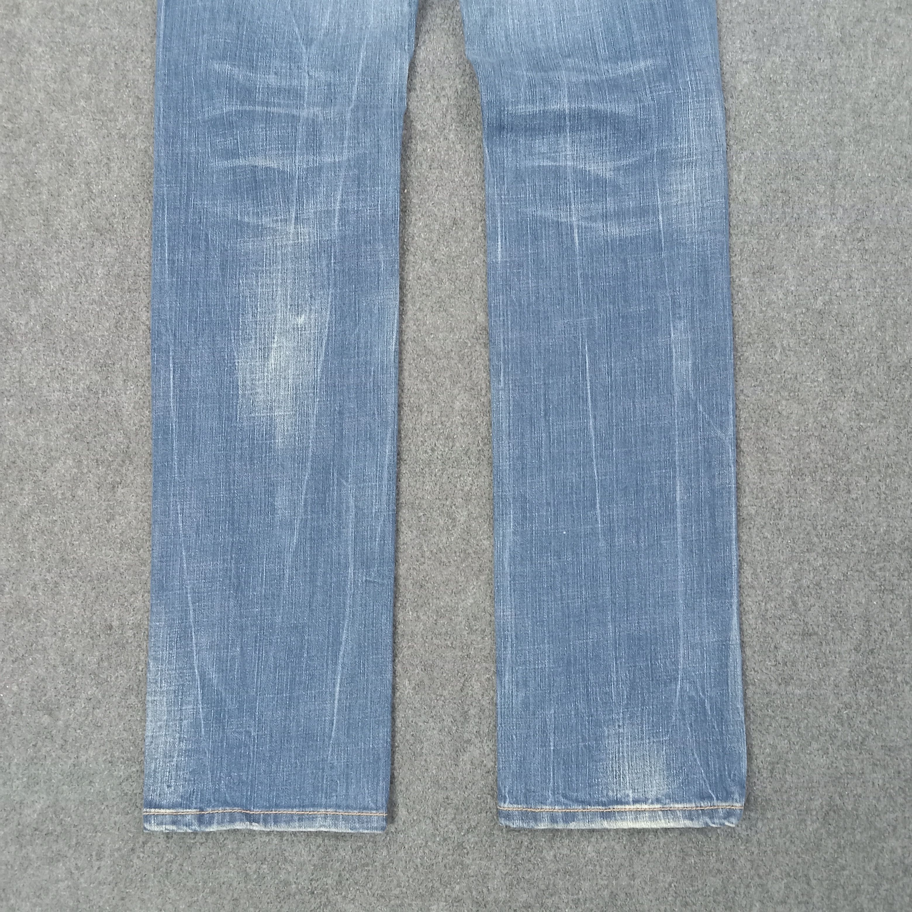 Japanese Brand Red Pepper Japanese Retro Denim Jeans C258N8 Size US 32 / EU 48 - 5 Thumbnail