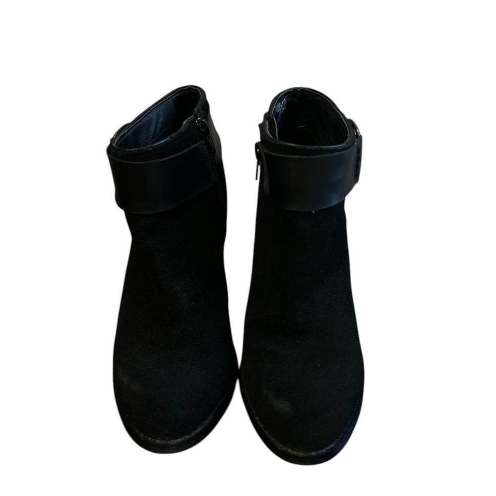 Designer Kensi ankle length buckle high heel boots Size US 5.5 / IT 35.5 - 2 Thumbnail