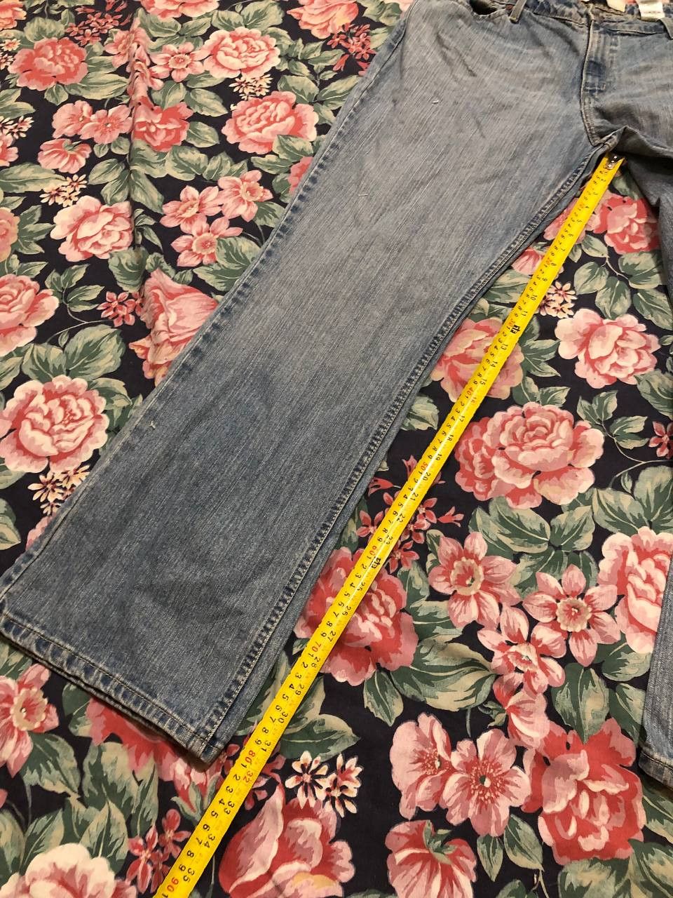Levi's logo jeans pants Levi's crazy Y2K vintage streetwear Size 38" / US 16 / IT 52 - 14 Thumbnail