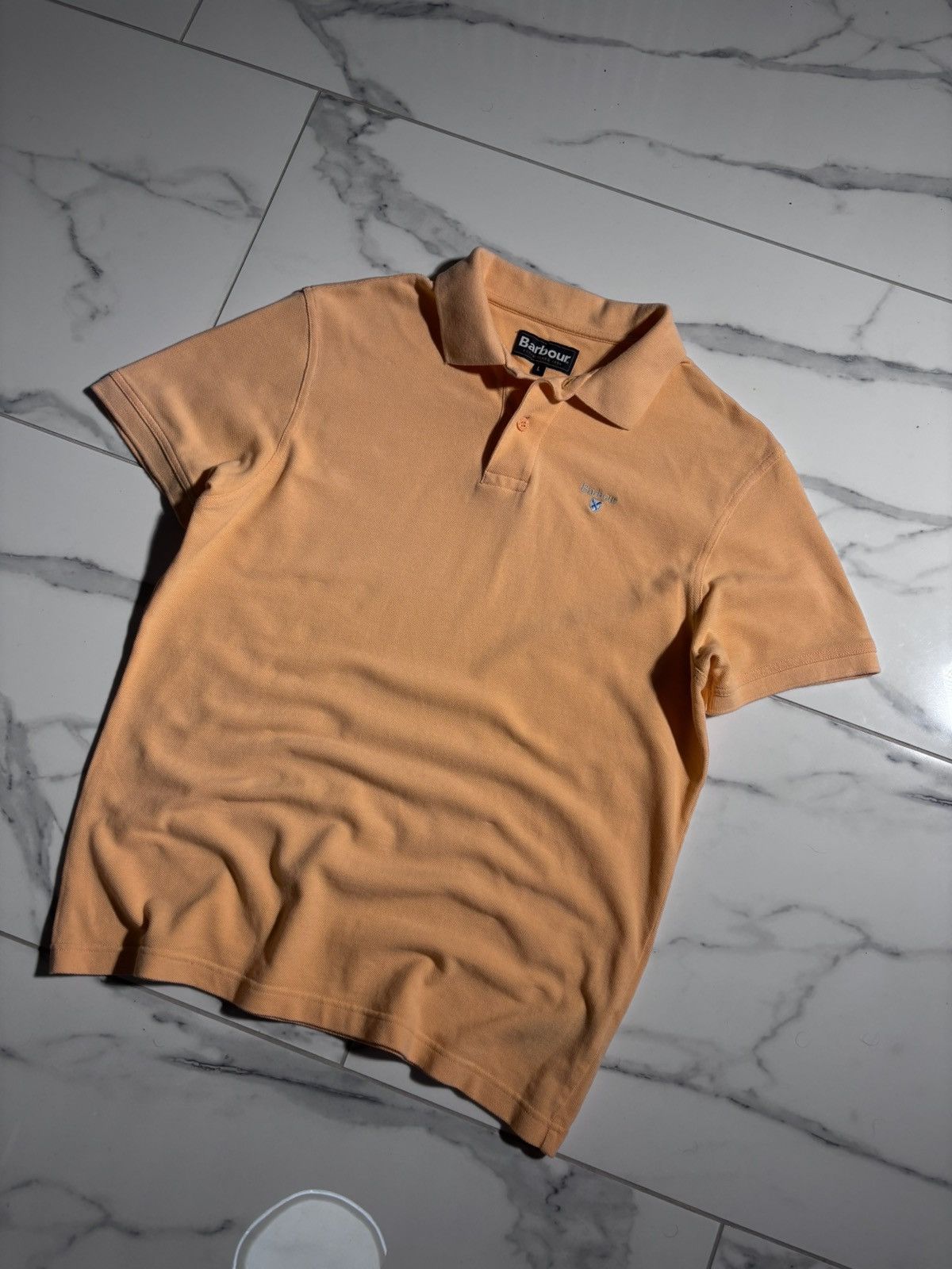 Barbour Barbour Rugby Polo Tshirt Embroidered Logo Collared Neck Size US L / EU 52-54 / 3 - 1 Thumbnail