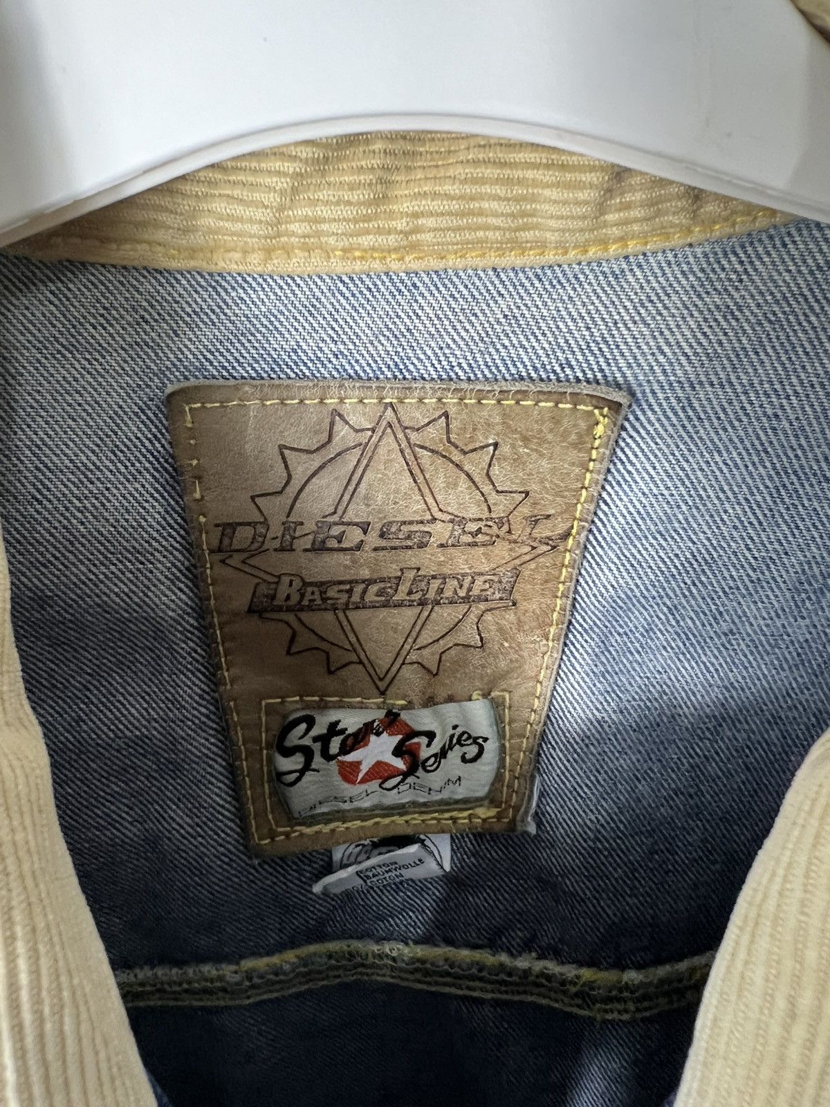 Diesel Vintage streetwear y2k Diesel Star Series 00s Denim Jacket Size M / US 6-8 / IT 42-44 - 10 Thumbnail