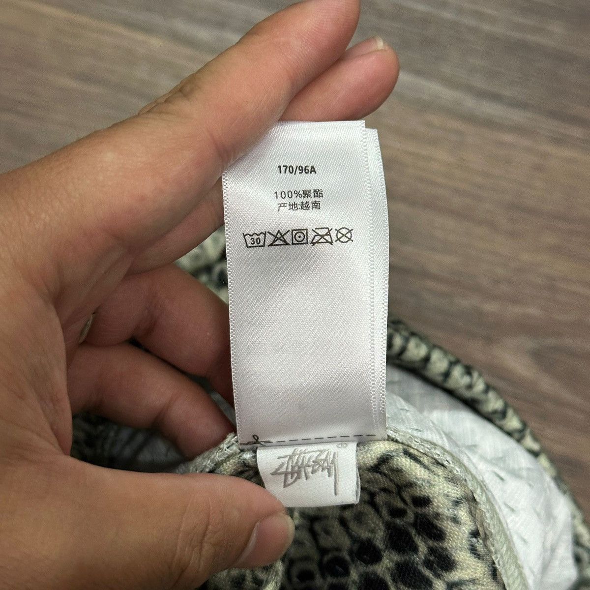 Stussy STUSSY BASIC SNAKE MESH SHORT - BONE Size US 32 / EU 48 - 5 Thumbnail