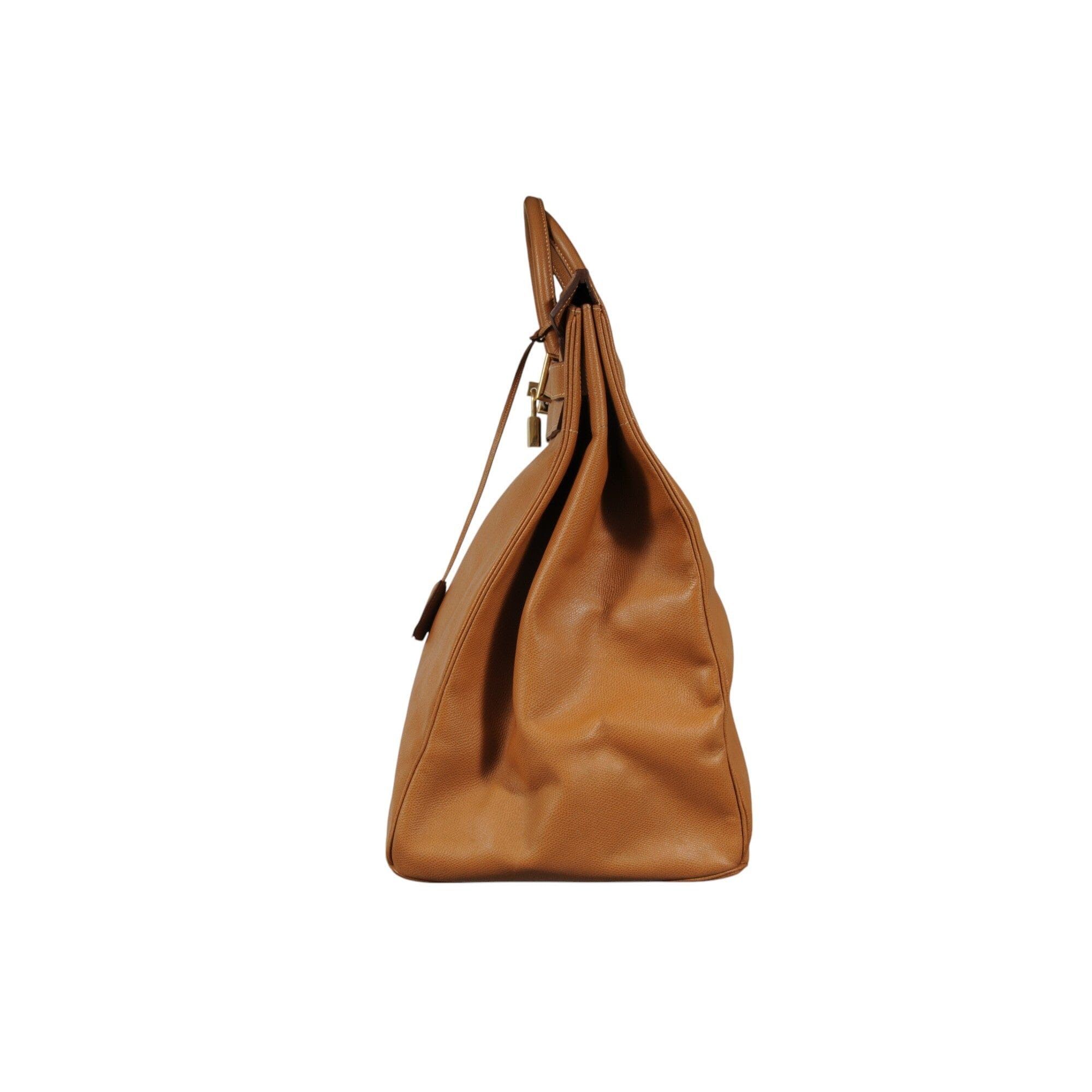 Hermes VTG 1980's Haut à Courroies Hac 55 Birkin Veau Courchevel Size ONE SIZE - 5 Thumbnail