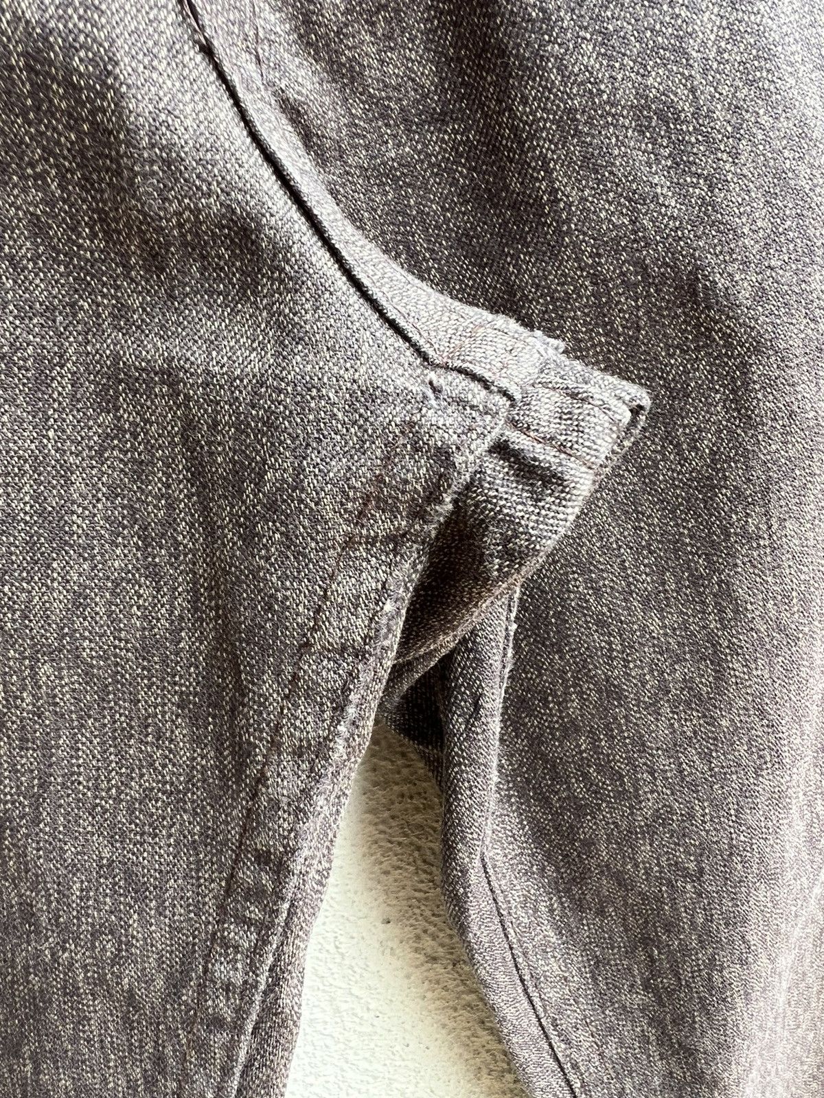 Denime Vintage California Brand Salt & Pepper Fatigue Pant Trouser Size US 32 / EU 48 - 15 Thumbnail