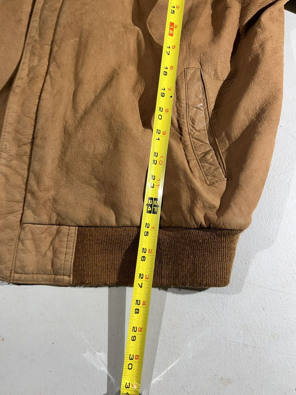 Marlboro Marlboro vintage mens leather bomber jacket Size US L / EU 52-54 / 3 - 9 Thumbnail