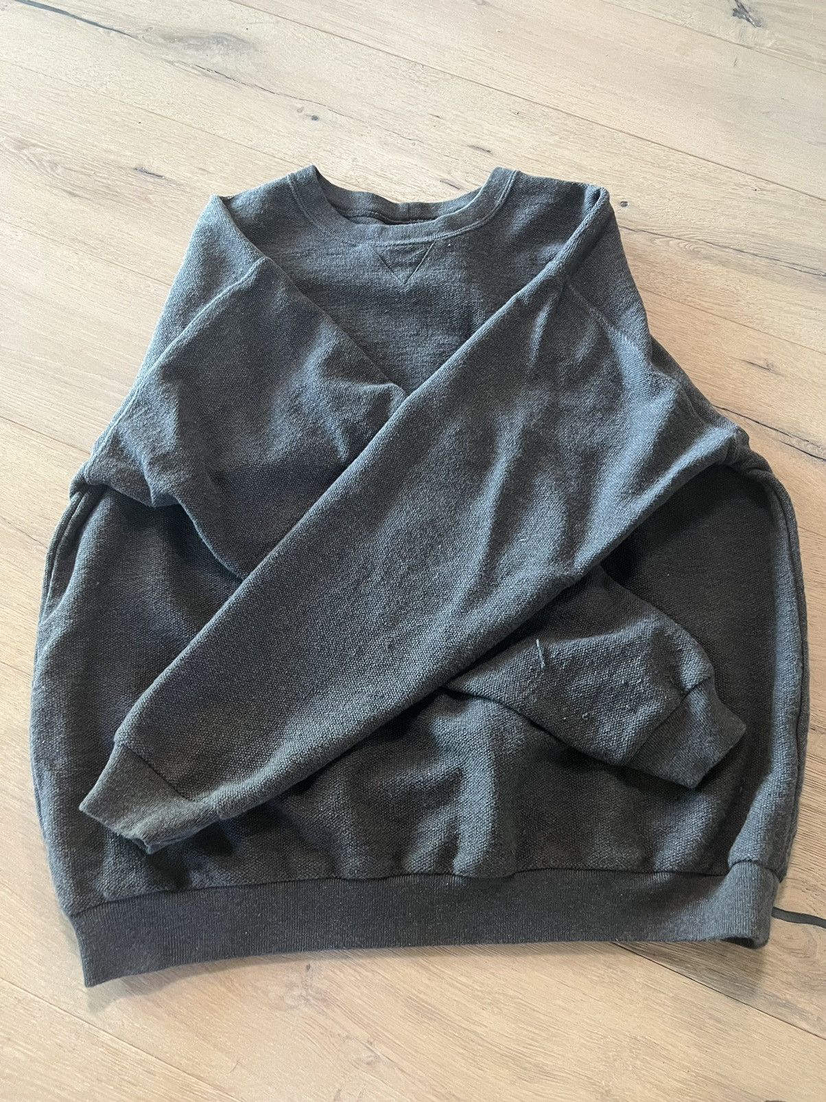 Lands' End Lands end knit sweater grey Size US XL / EU 56 / 4 - 2 Thumbnail