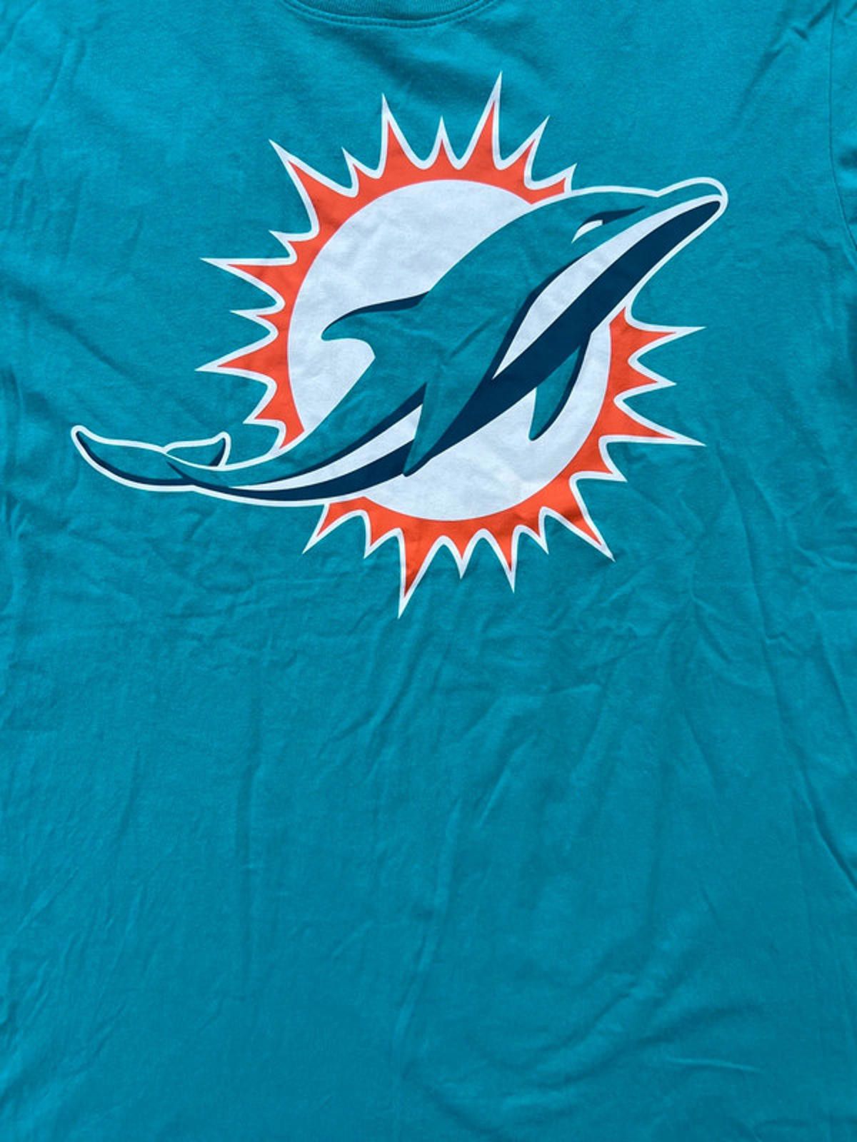 Nike Nike Miami Dolphins Aqua Tee Size US XL / EU 56 / 4 - 4 Thumbnail
