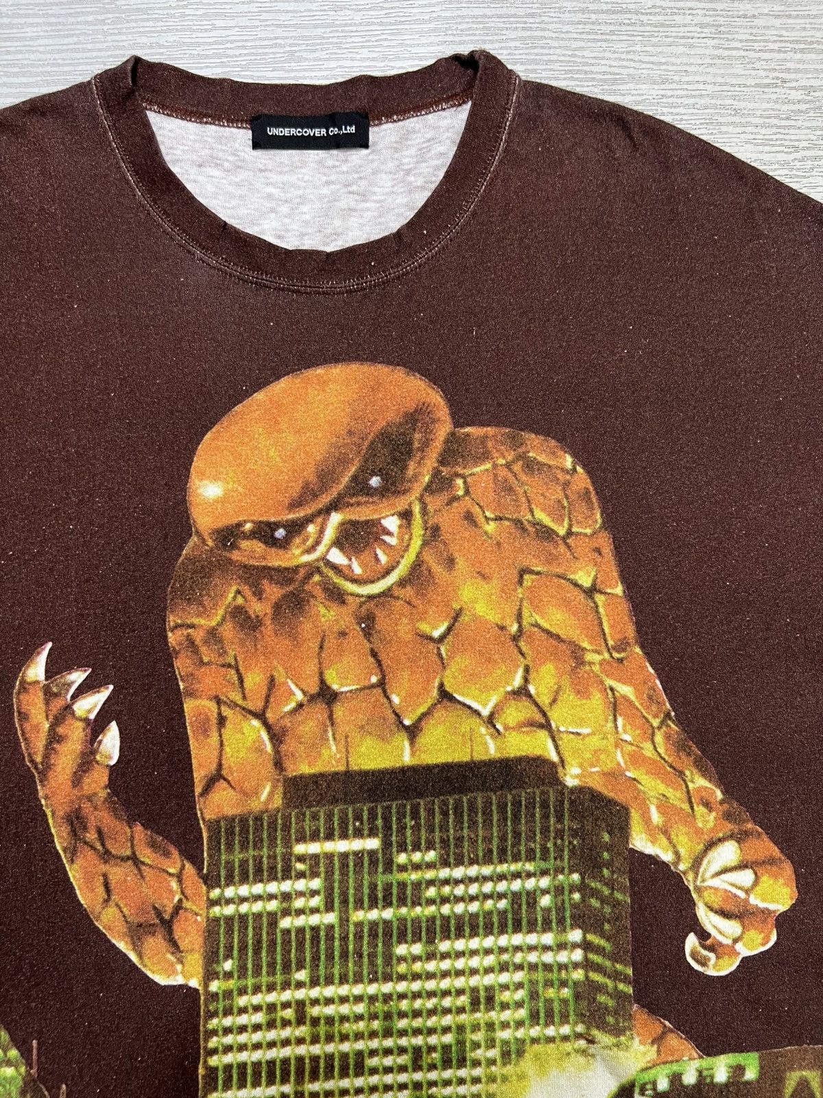 Undercover Undercover - S/S ‘19 - Tokyo Monster Print T-Shirt Bordeaux Size US XL / EU 56 / 4 - 9 Thumbnail