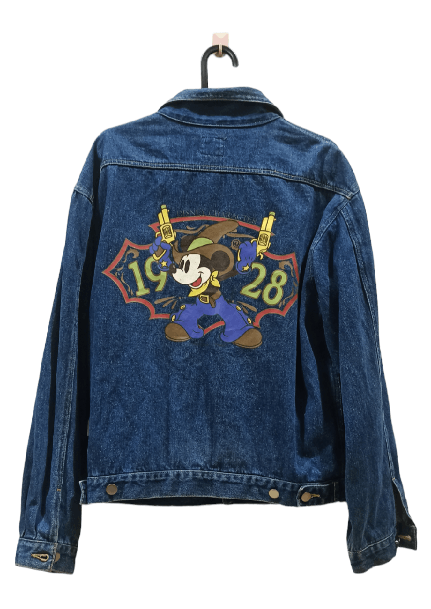 Mickey Mouse Vintage Mickey Cowboy Trucker Jacket Size US M / EU 48-50 / 2 - 1 Thumbnail