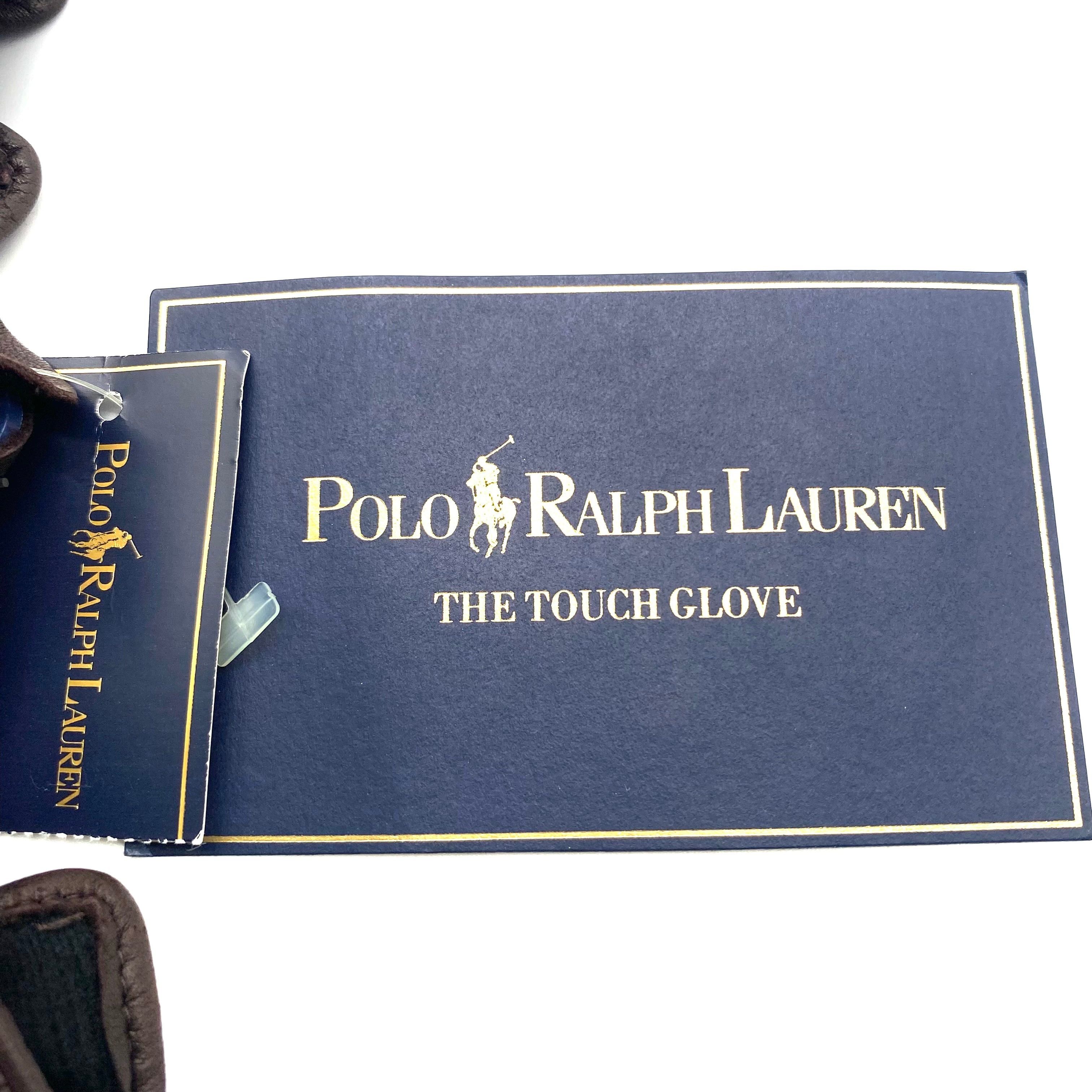 Polo Ralph Lauren Polo Ralph Lauren Leather Glove Brown M Size Size ONE SIZE - 6 Thumbnail