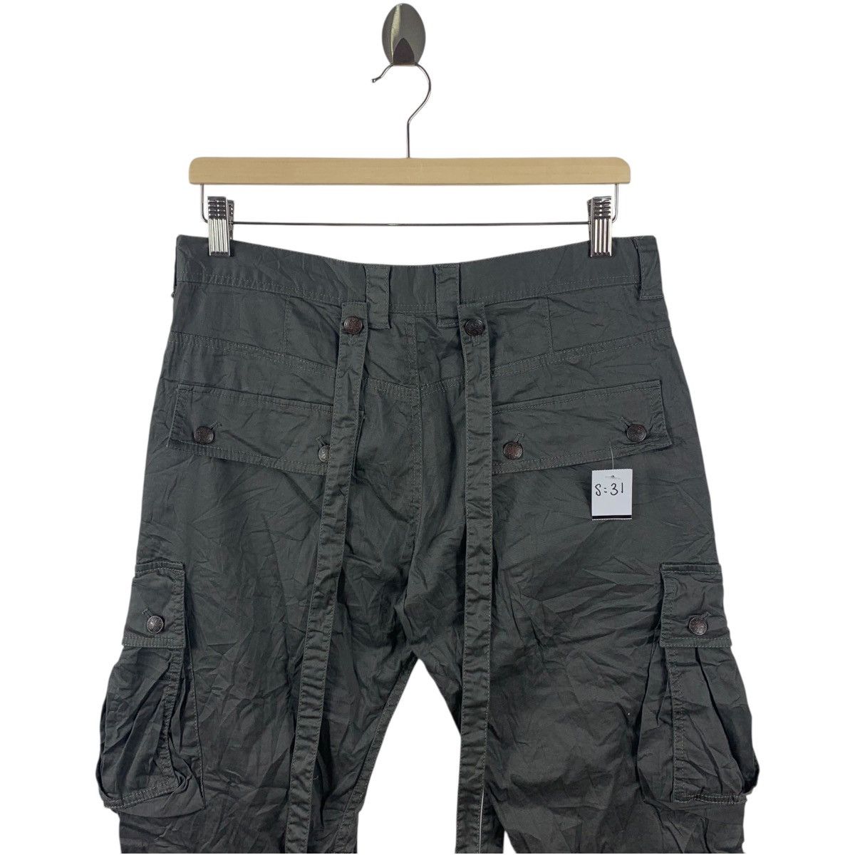 Japanese Brand CHILDERIC ll bondage cargo pants Size US 31 - 17 Thumbnail