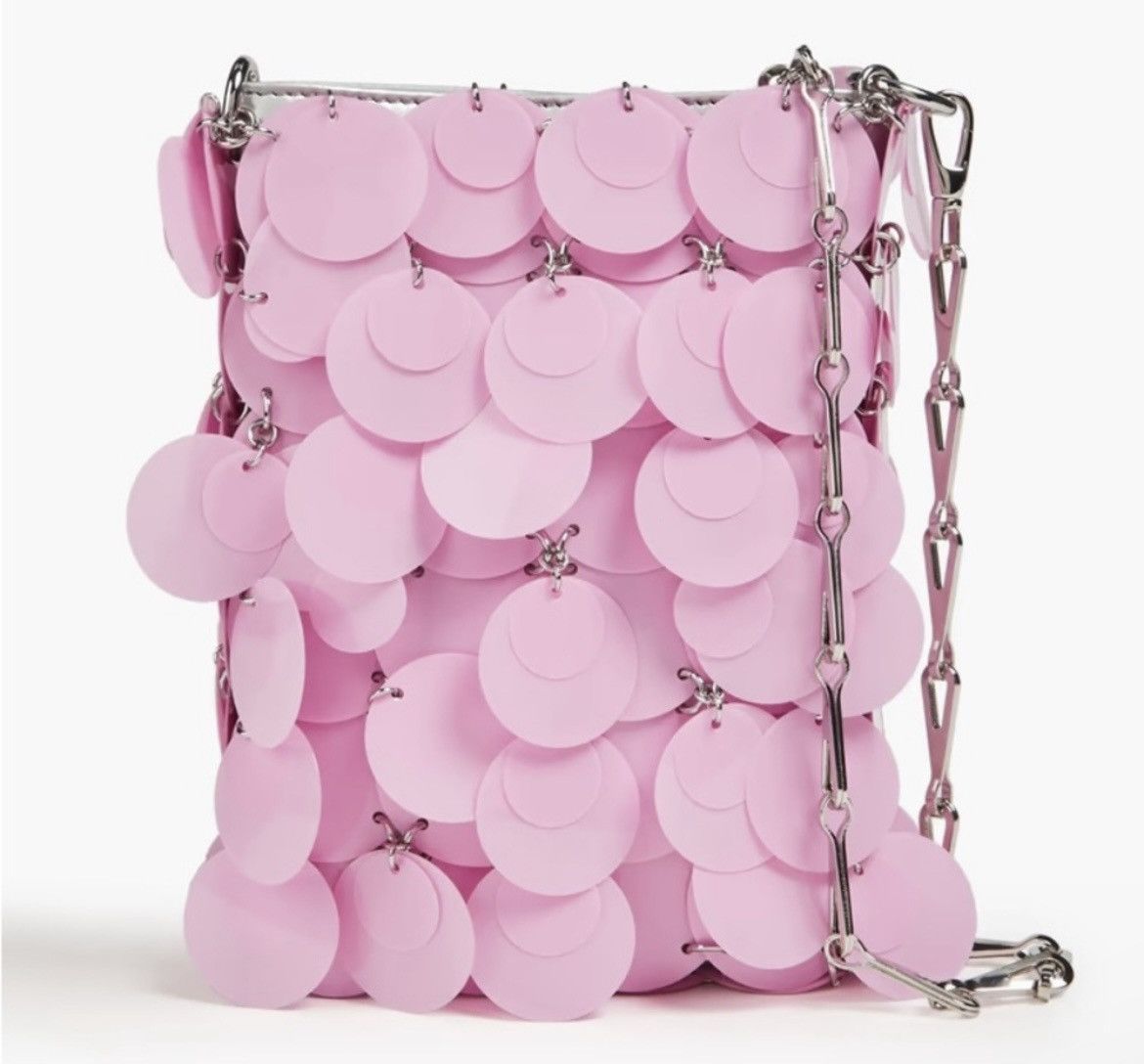Paco Rabanne Mini Paillette Sequined Chainmail shoulder Bag