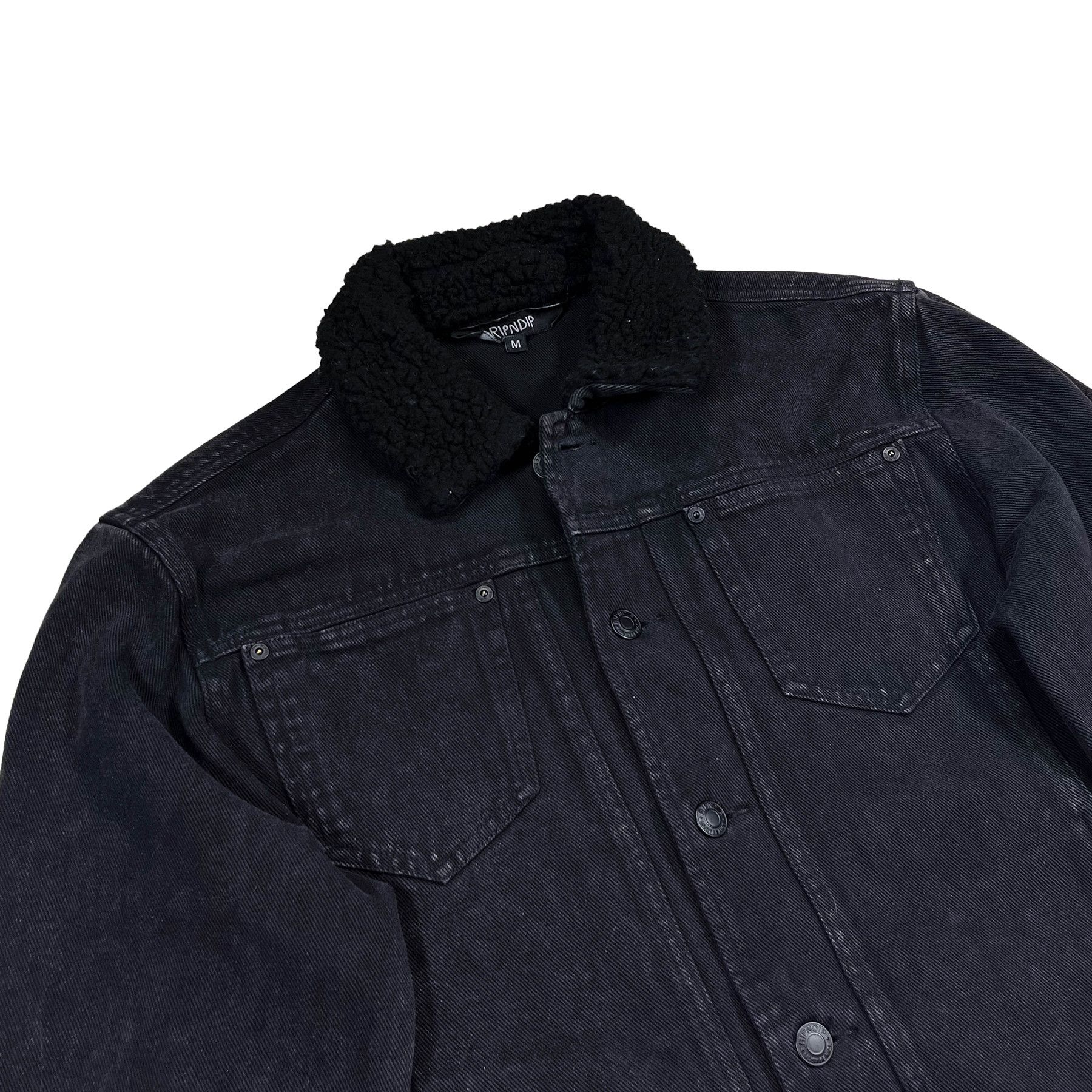 RIPNDIP Ripndip denim overshirt jacket • M size Size US M / EU 48-50 / 2 - 3 Thumbnail