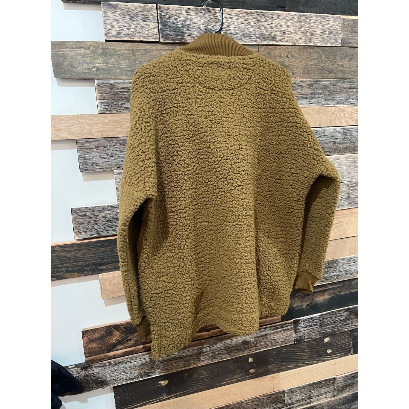 Other Aerie NWOT half zip mustard yellow long sleeve Sherpa sweatshirt Sz Small Size S / US 4 / IT 40 - 3 Thumbnail