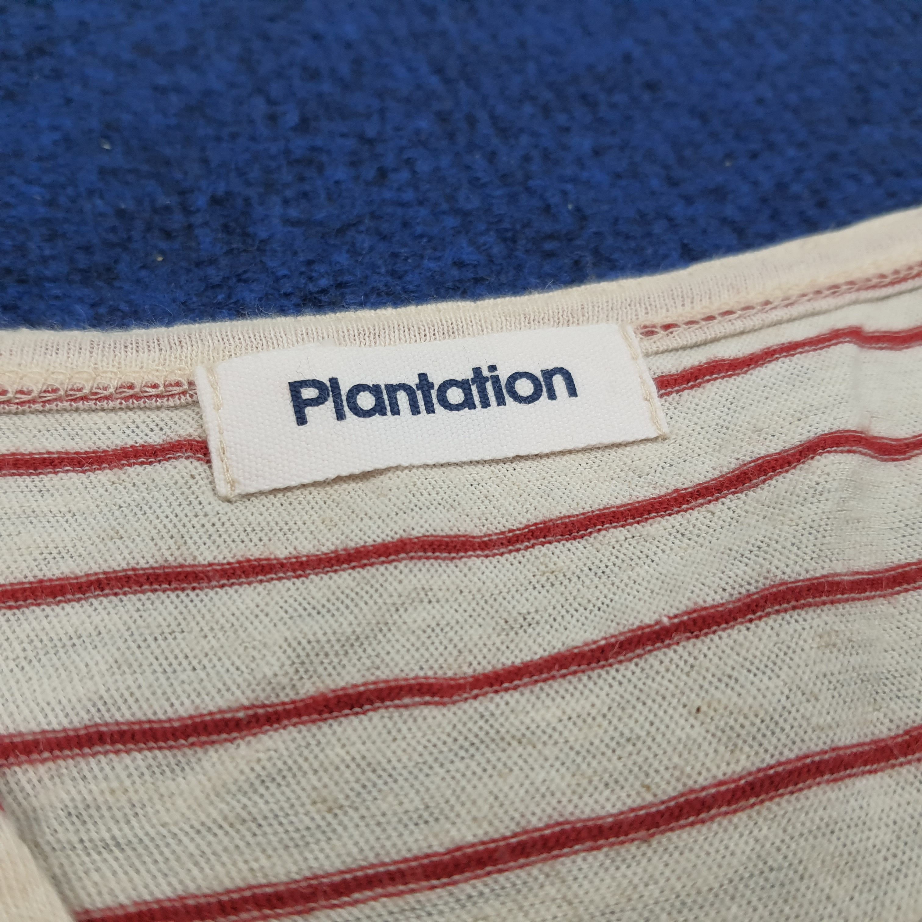Issey Miyake × Japanese Brand × Vintage Vintage Plantation by Issey Miyake Striped Tshirt Size M / US 6-8 / IT 42-44 - 6 Thumbnail