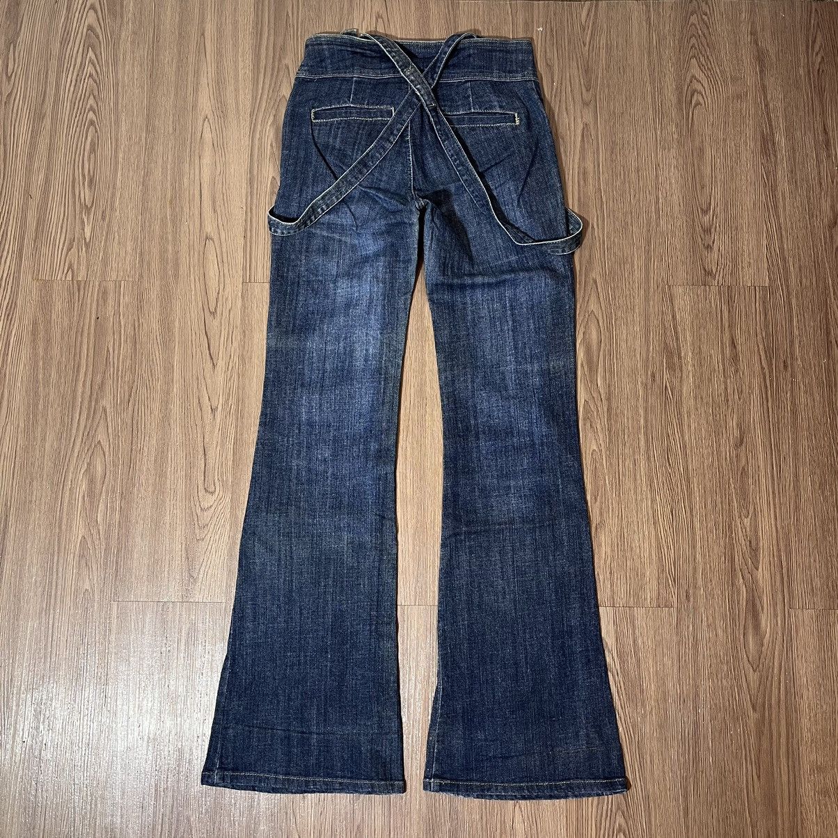 Japanese Brand × Le Grande Bleu (L.G.B.) × Tornado Mart ANAP japan suspender flare denim Size US 28 / EU 44 - 2 Thumbnail