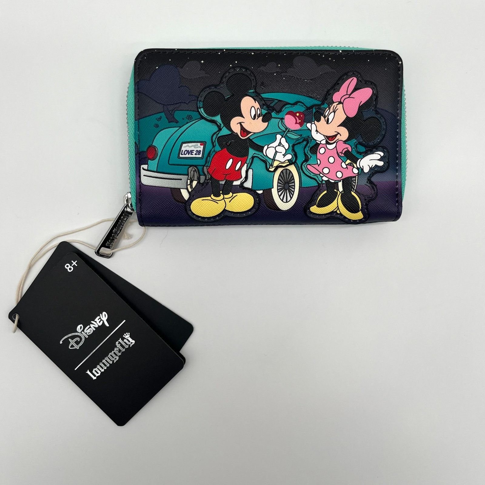 Disney Disney Loungefly NWT Mickey Retro 3D Wallet, Sequin Ears Size ONE SIZE - 2 Thumbnail