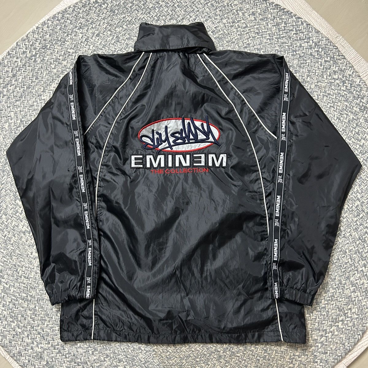 Eminem × Rap Tees × Vintage Vintage 00s Eminem slim shady jacket with detatchable hood Size US M / EU 48-50 / 2 - 5 Thumbnail