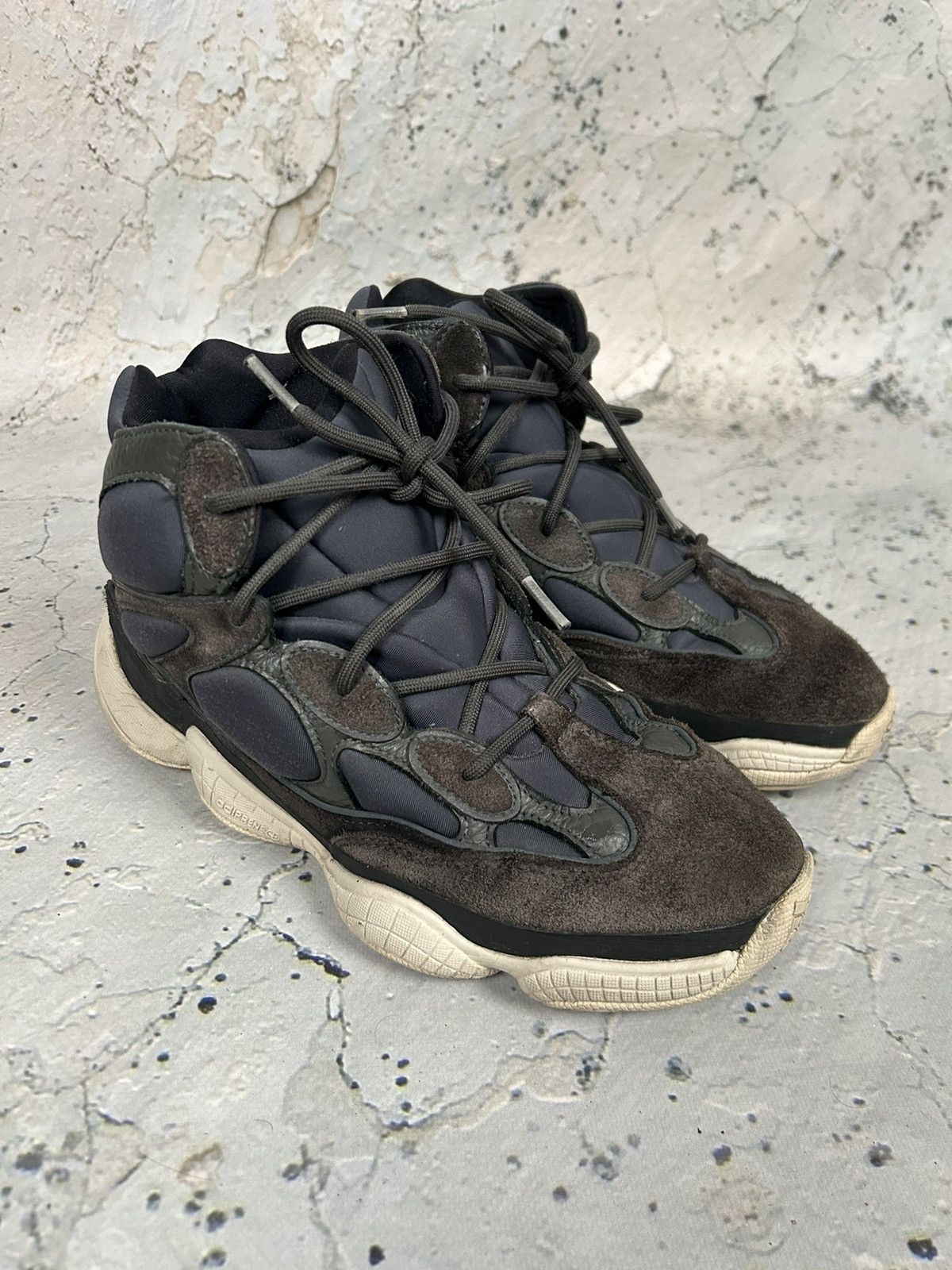 Adidas × Kanye West Yeezy 500 Slate Hi Sneakers Adidas Kanye West Streetwear Size US 9 / EU 42 - 2 Thumbnail