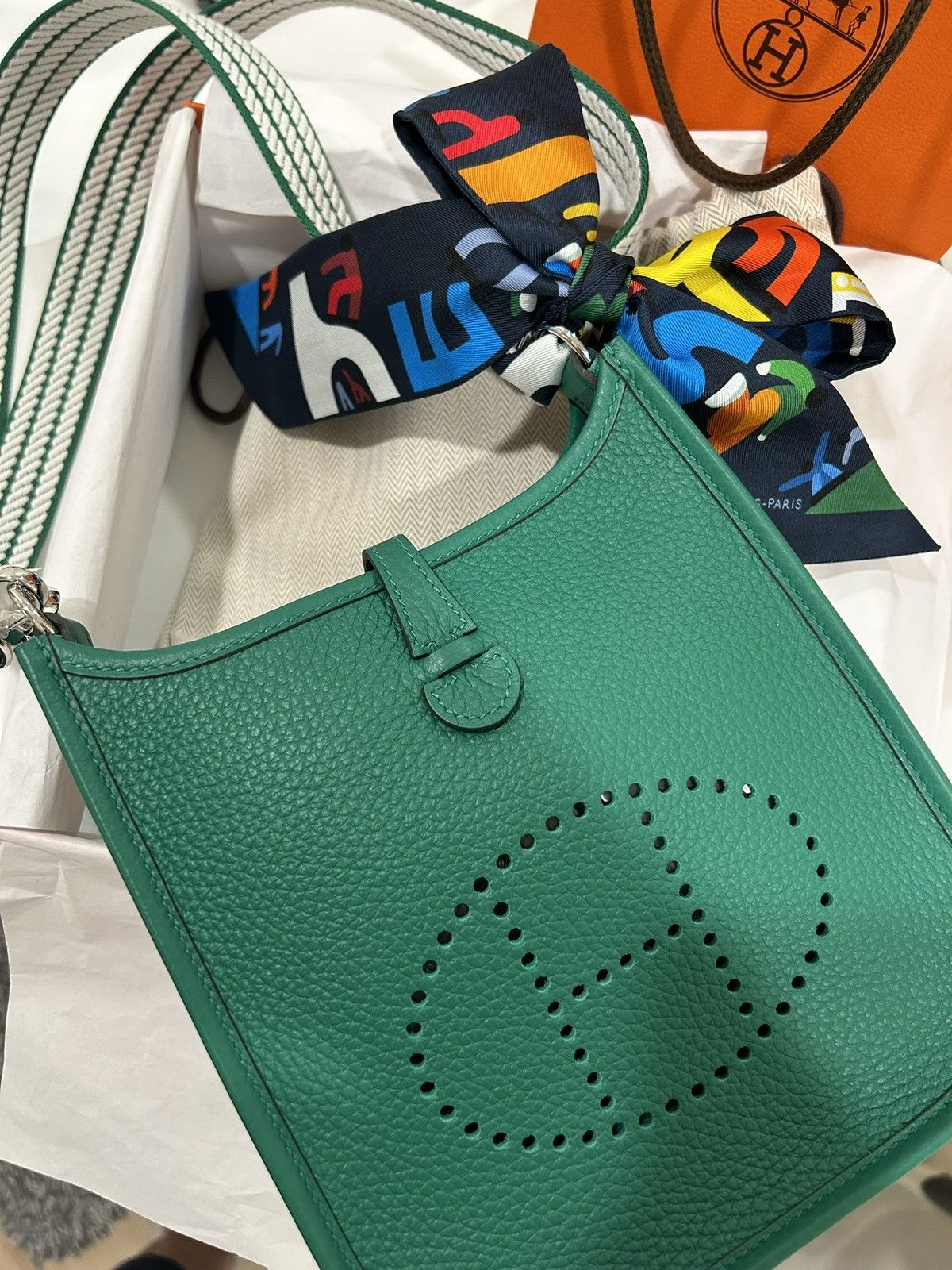 Hermes Hermes Mini Evelyne Size ONE SIZE - 5 Thumbnail