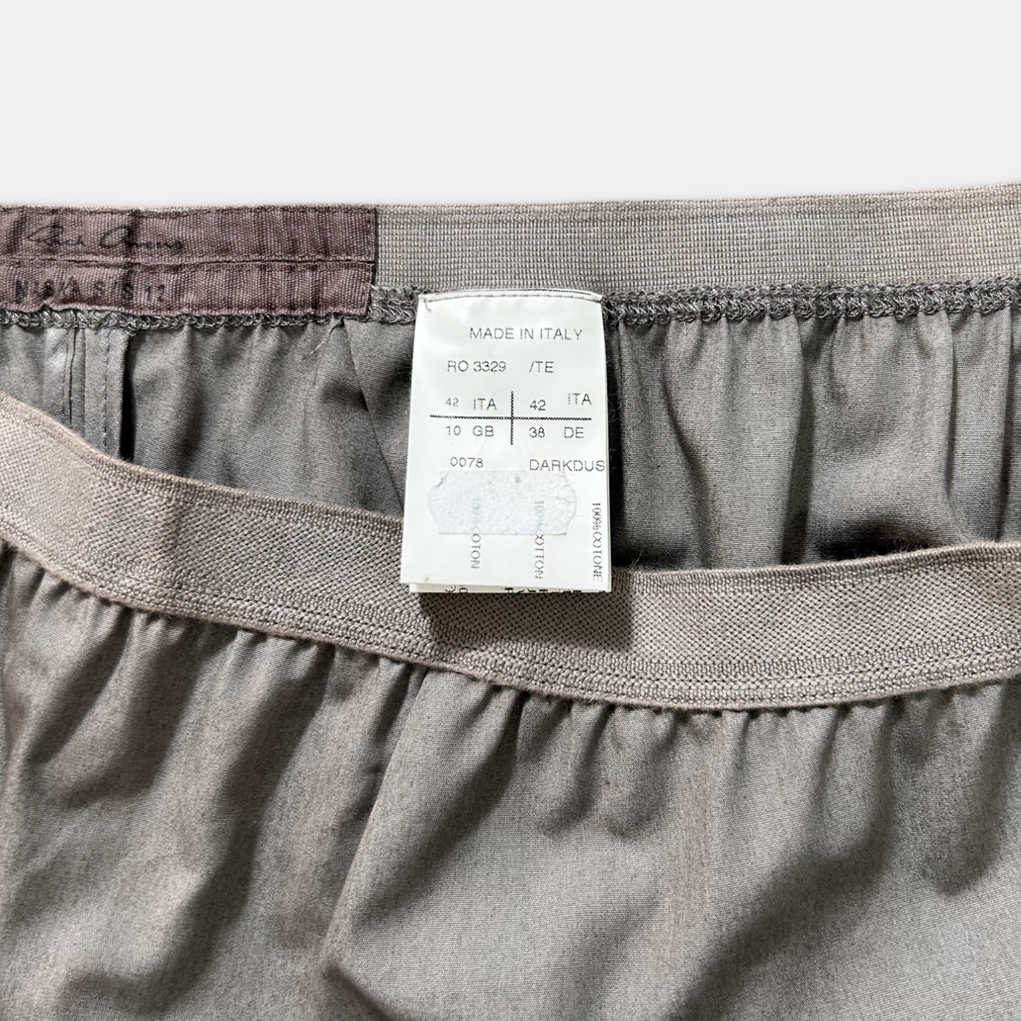 Rick Owens Rick Owens Gray Midi Skirt With Ruffled Waistband Size 25" / US 0 / IT 36 - 4 Thumbnail