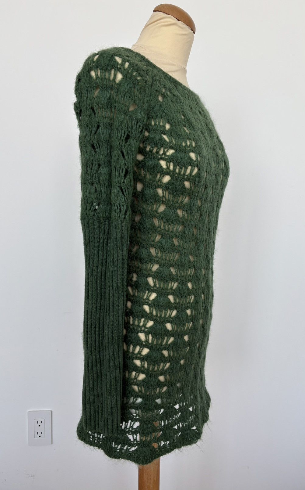 Miss Sixty Miss Sixty green Crochet dress Size S / US 4 / IT 40 - 4 Thumbnail