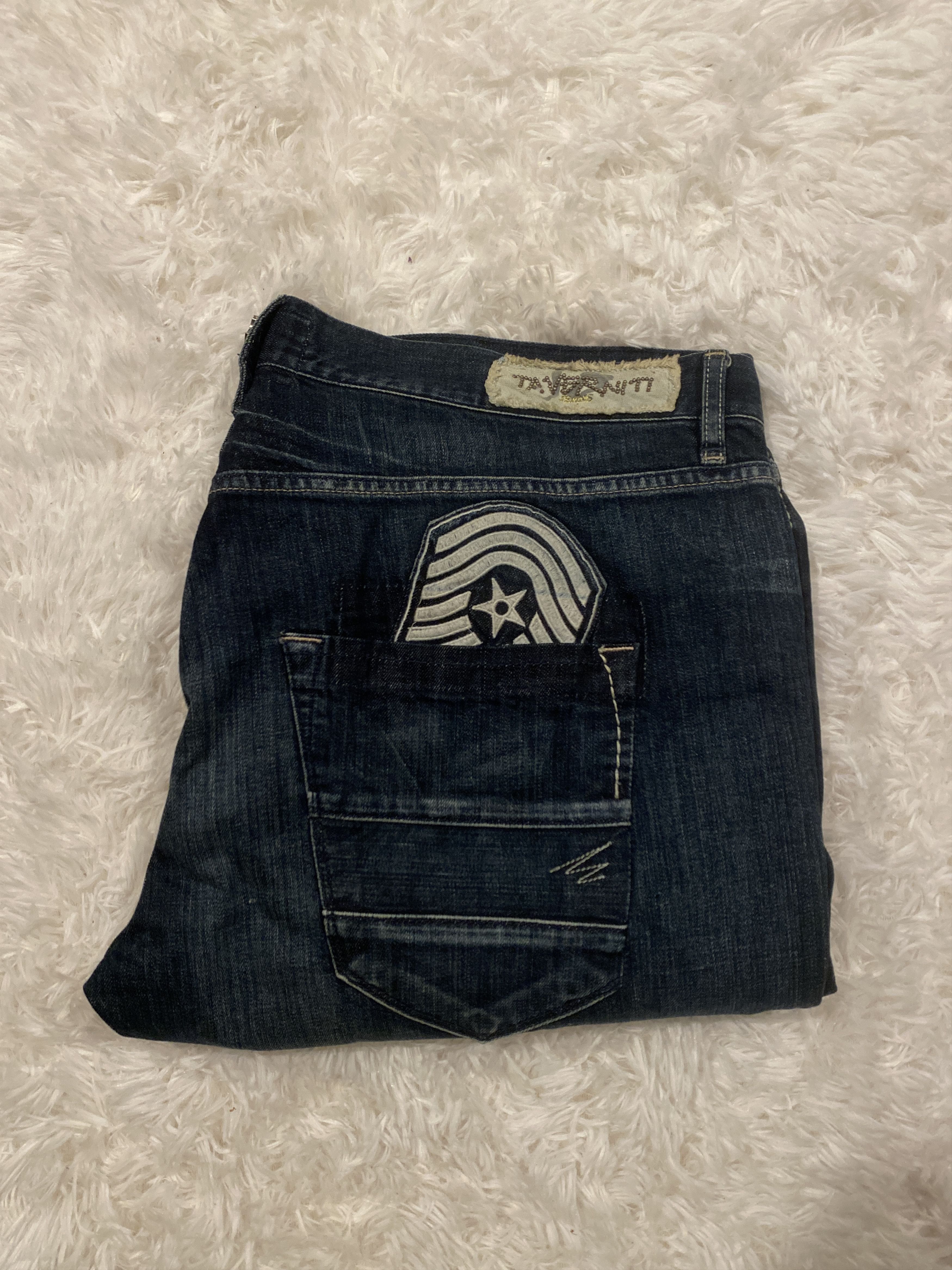Taverniti Vintage Taverniti SO Embroidered Y2K Jeans By Jimmy Taverni Size US 42 / EU 58 - 10 Thumbnail