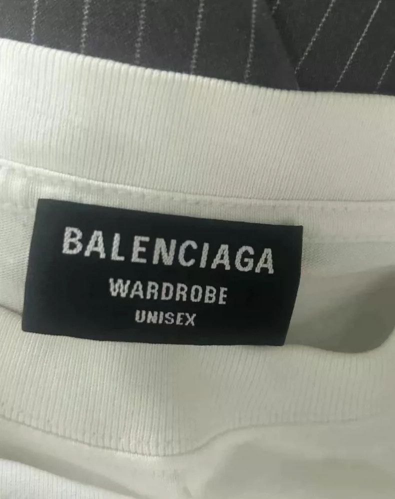 Balenciaga Balenciaga Boomerang Embroidered Logo Short Sleeve Size XS Size US XS / EU 42 / 0 - 3 Thumbnail